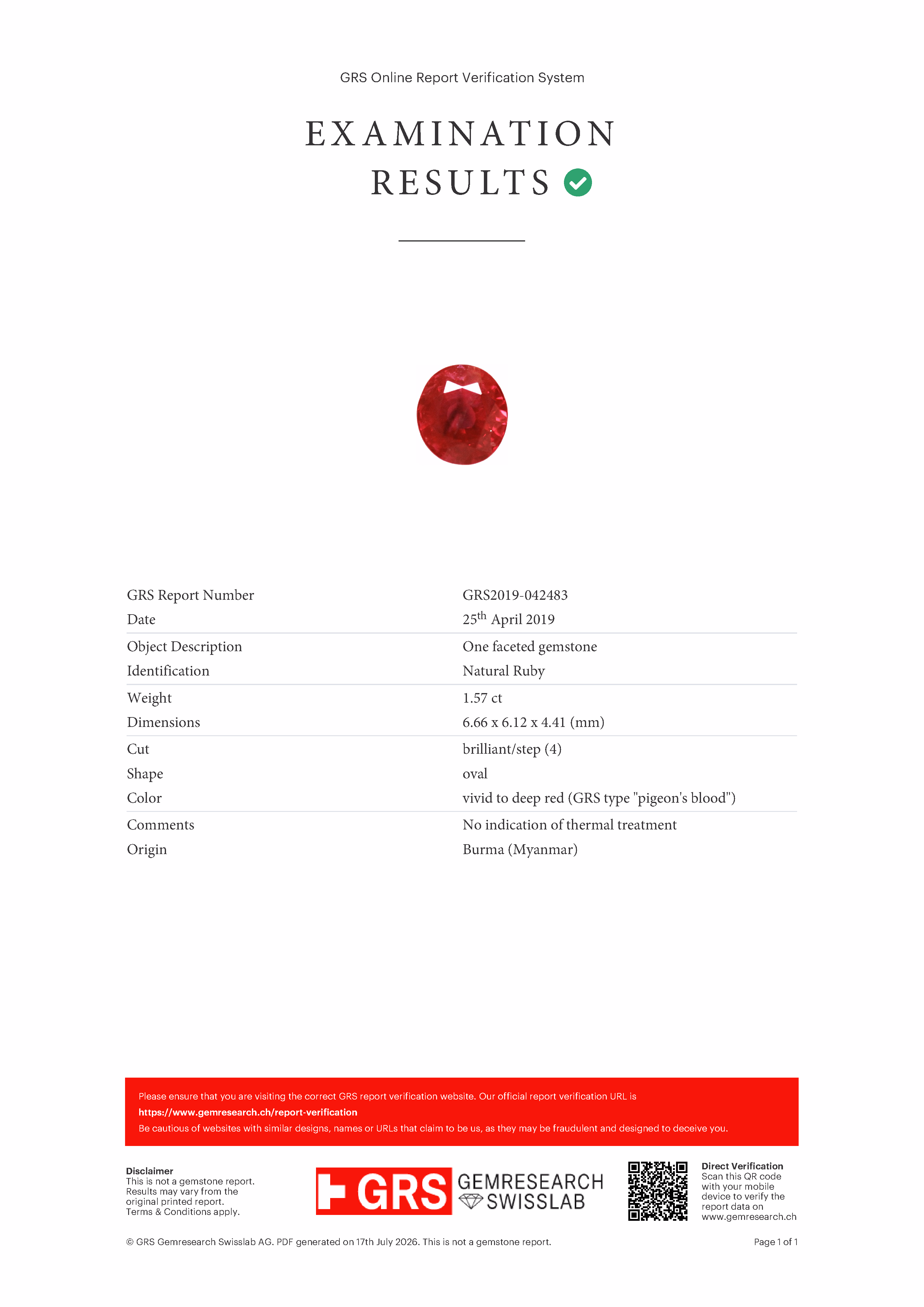 GRS lab report