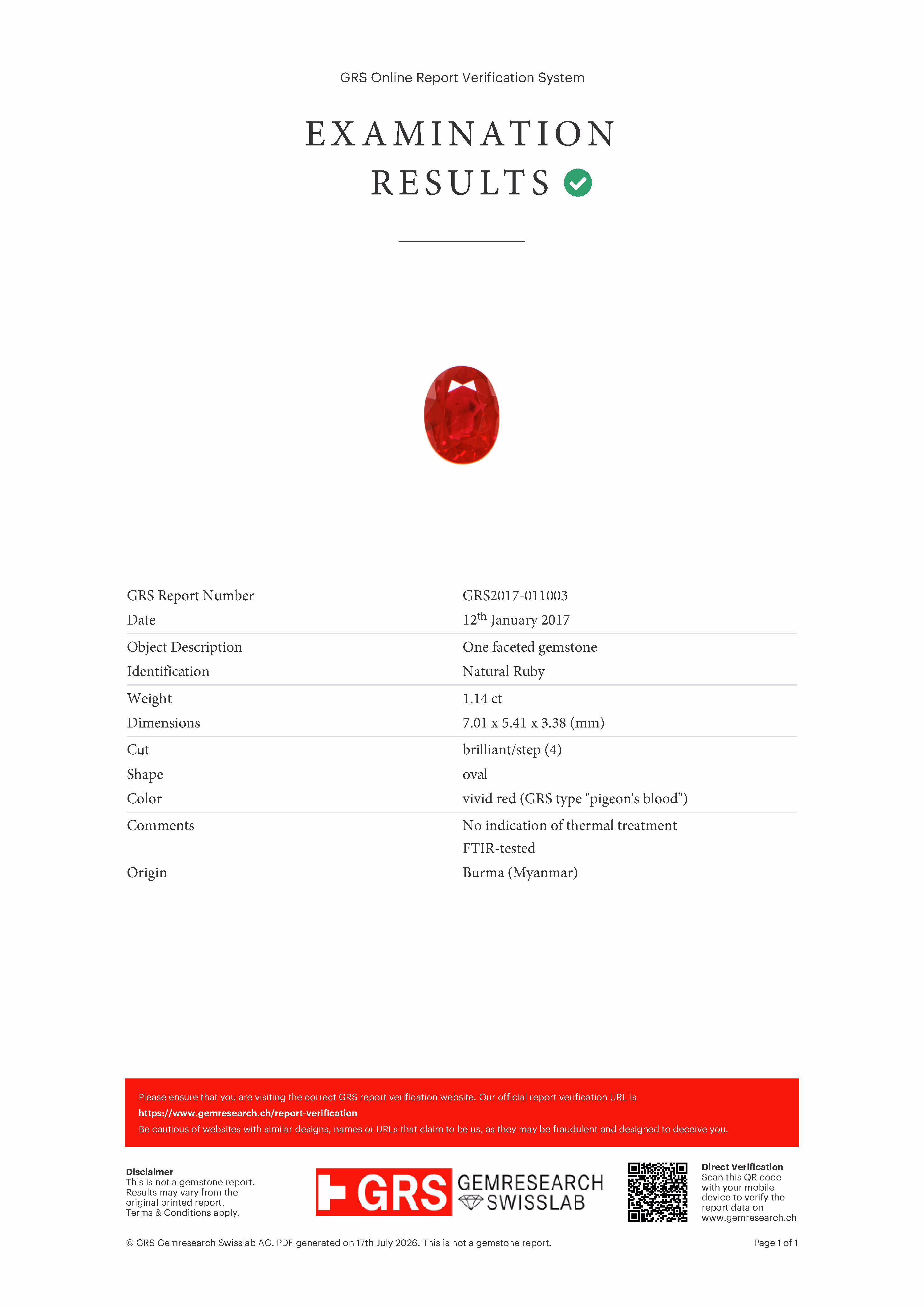 GRS lab report