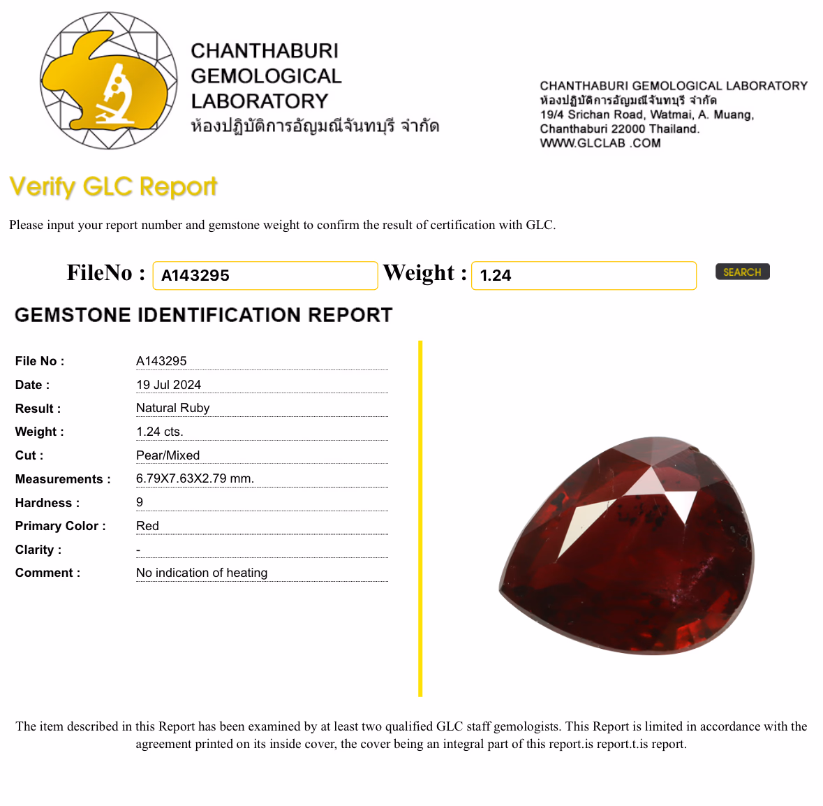 GLC lab report