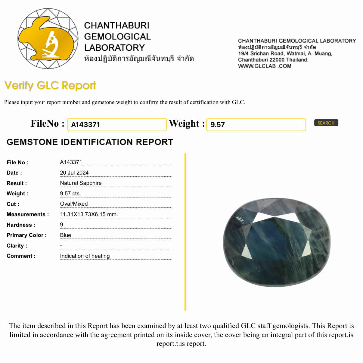 GLC lab report