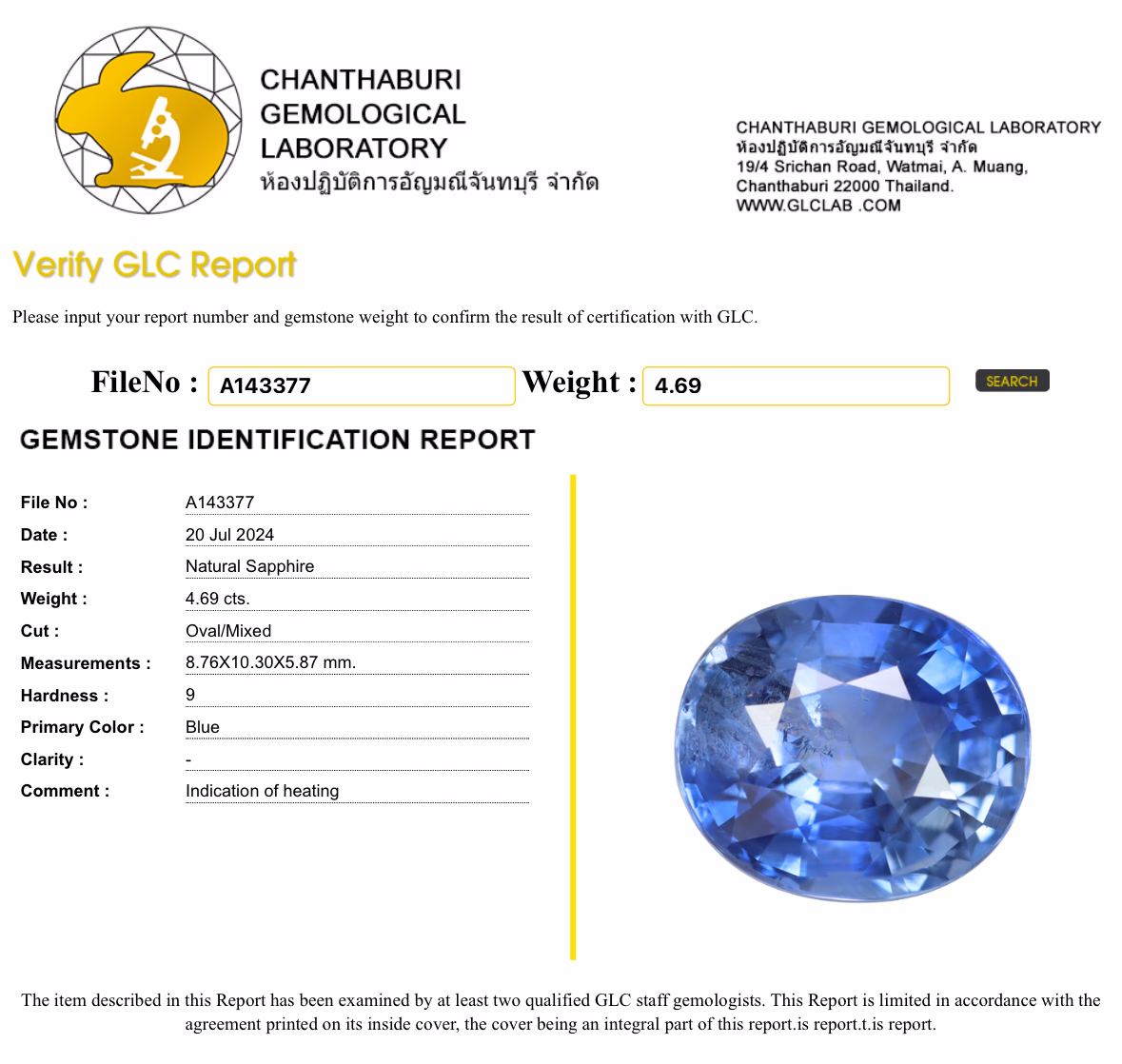 GLC lab report