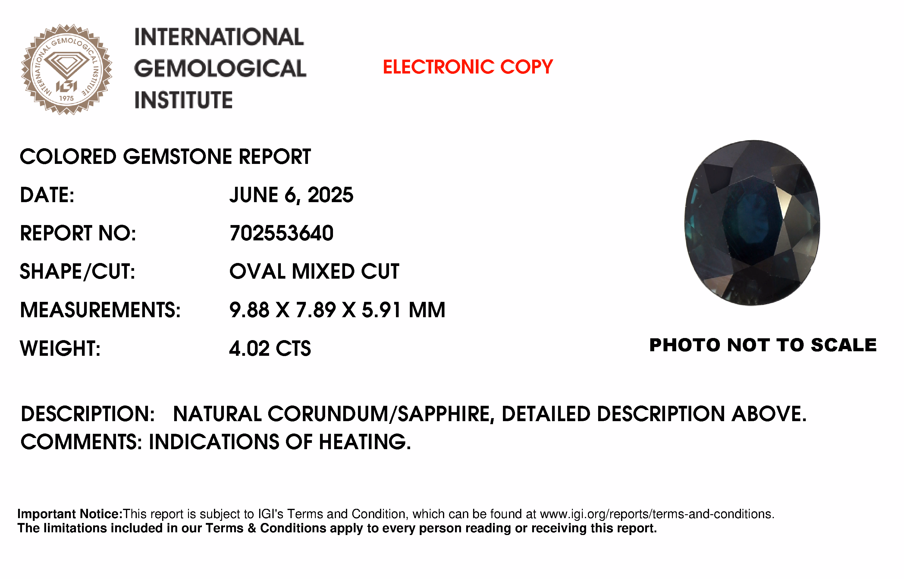 IGI lab report
