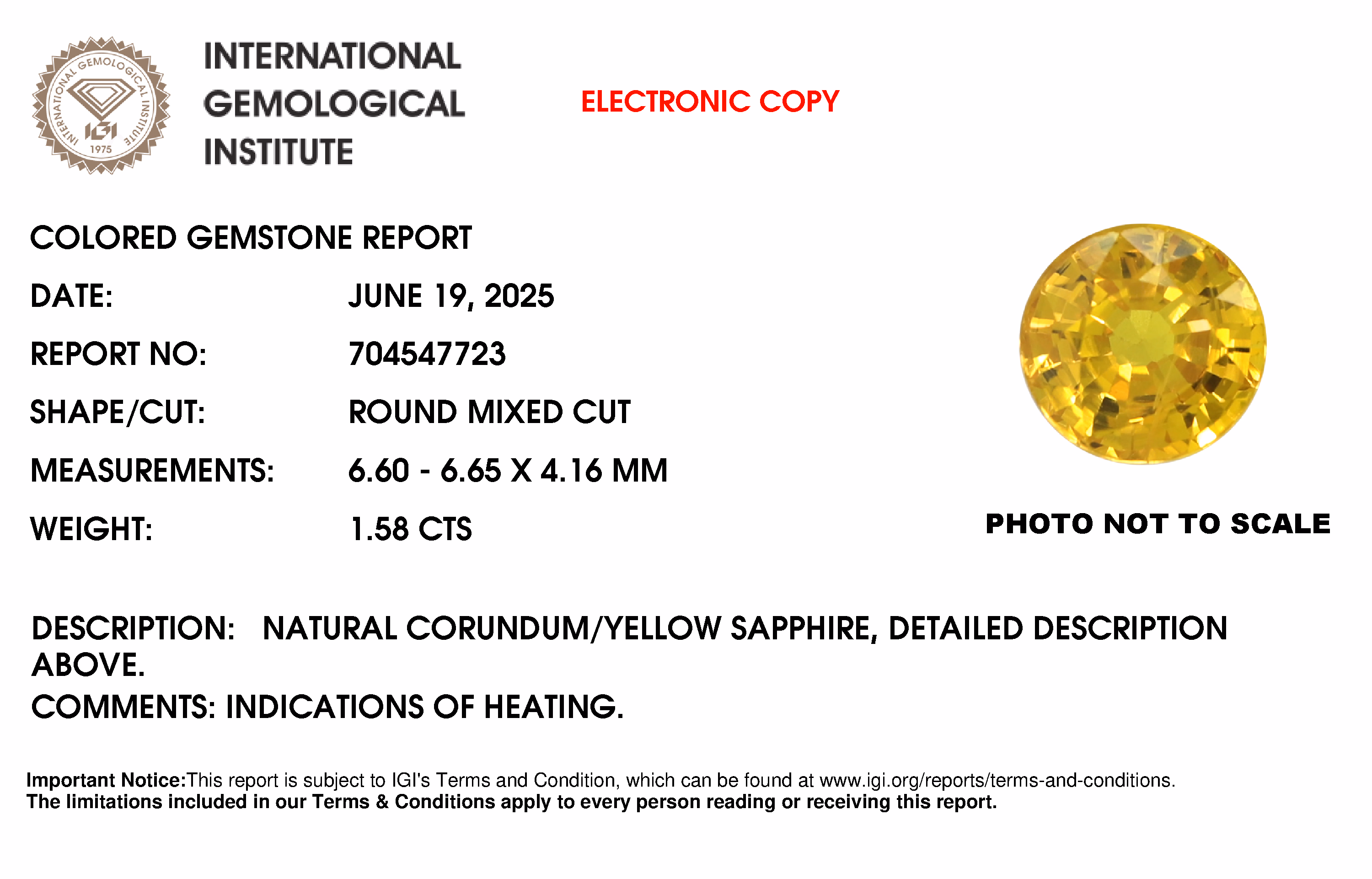 IGI lab report