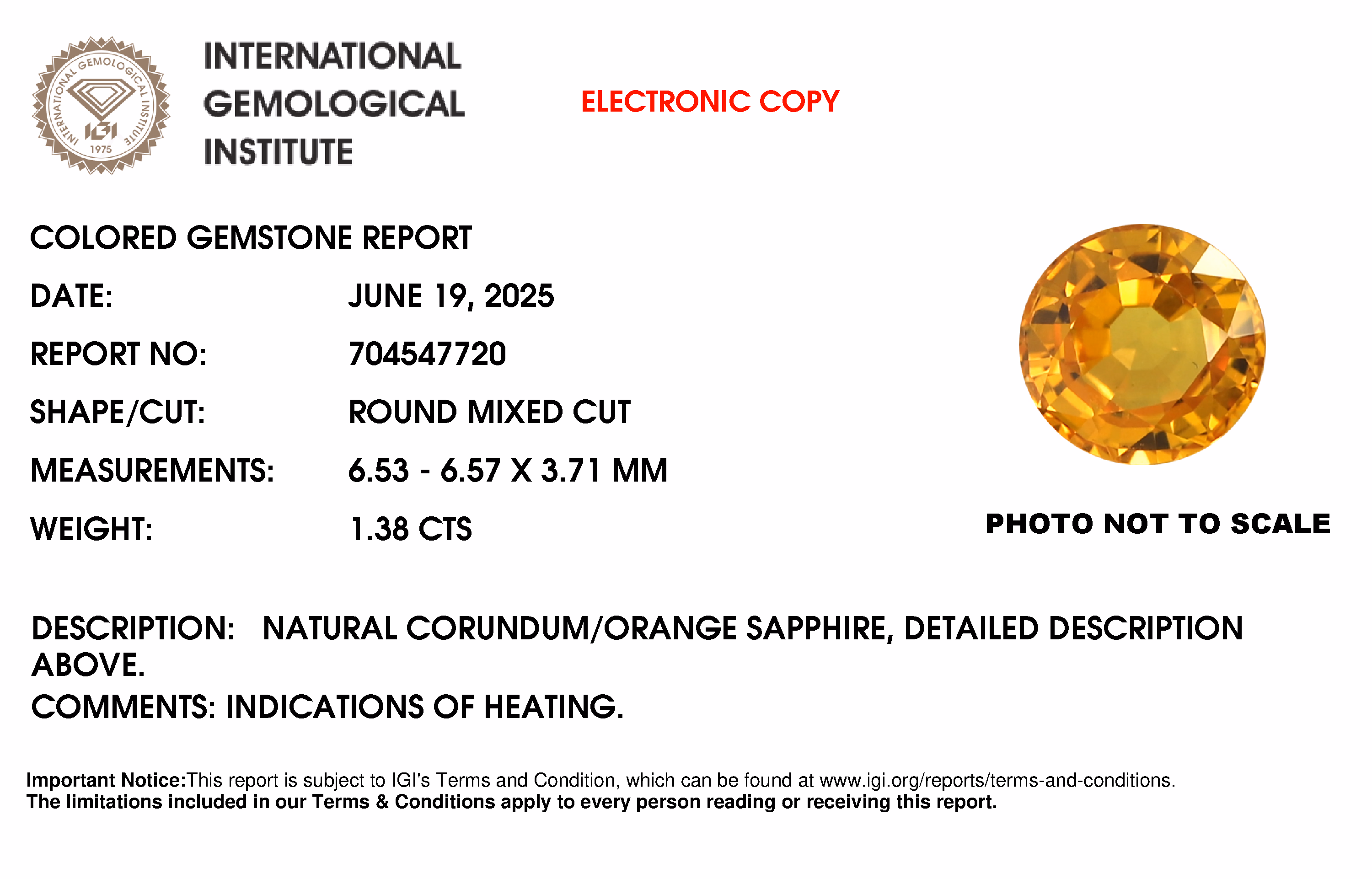 IGI lab report