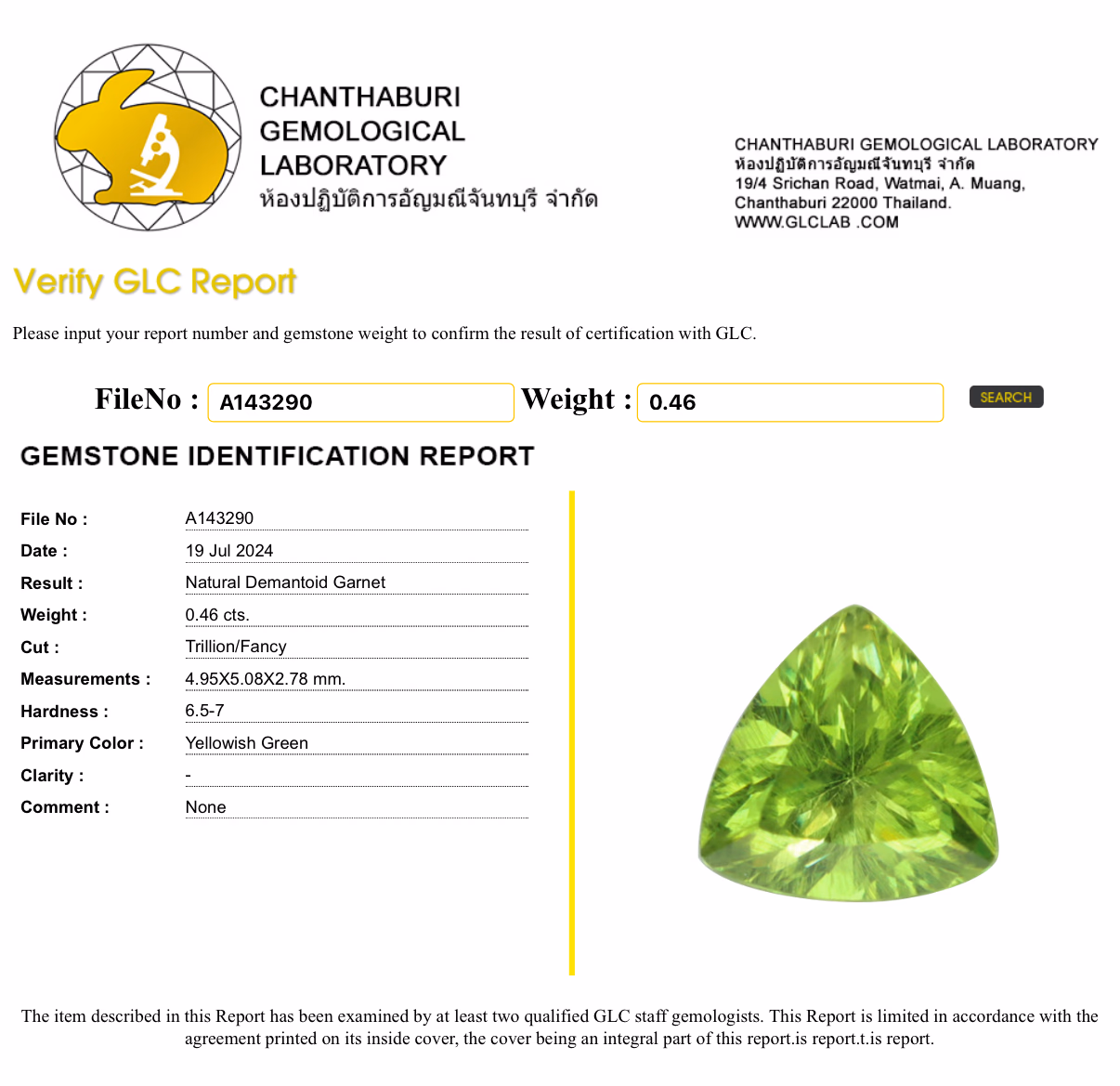 GLC lab report
