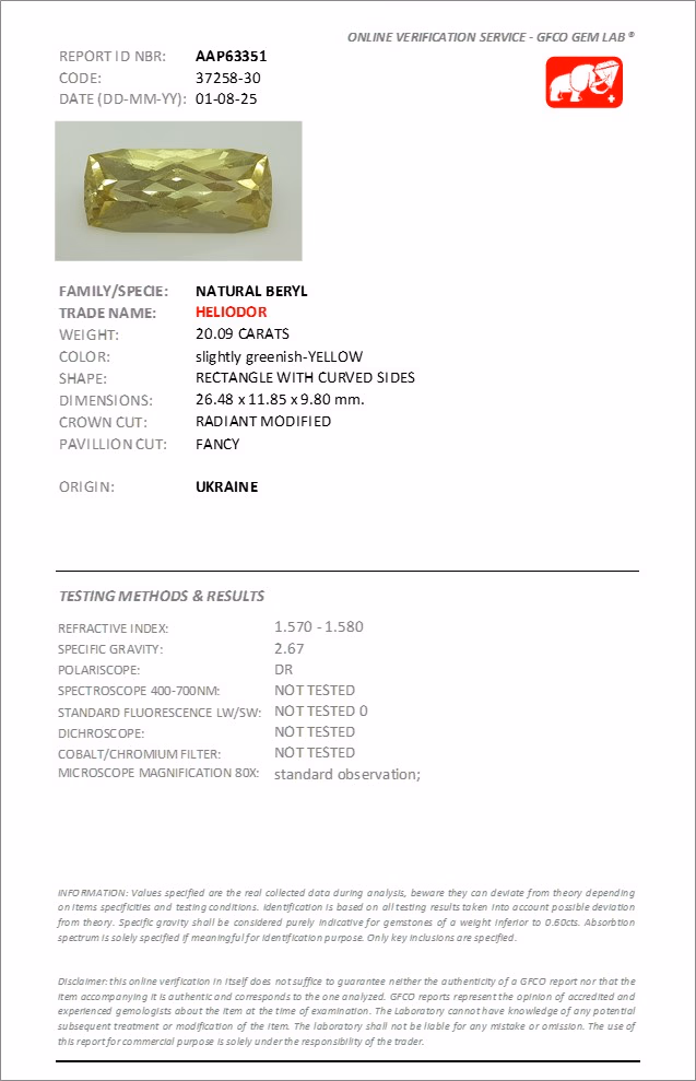 GFCO lab report
