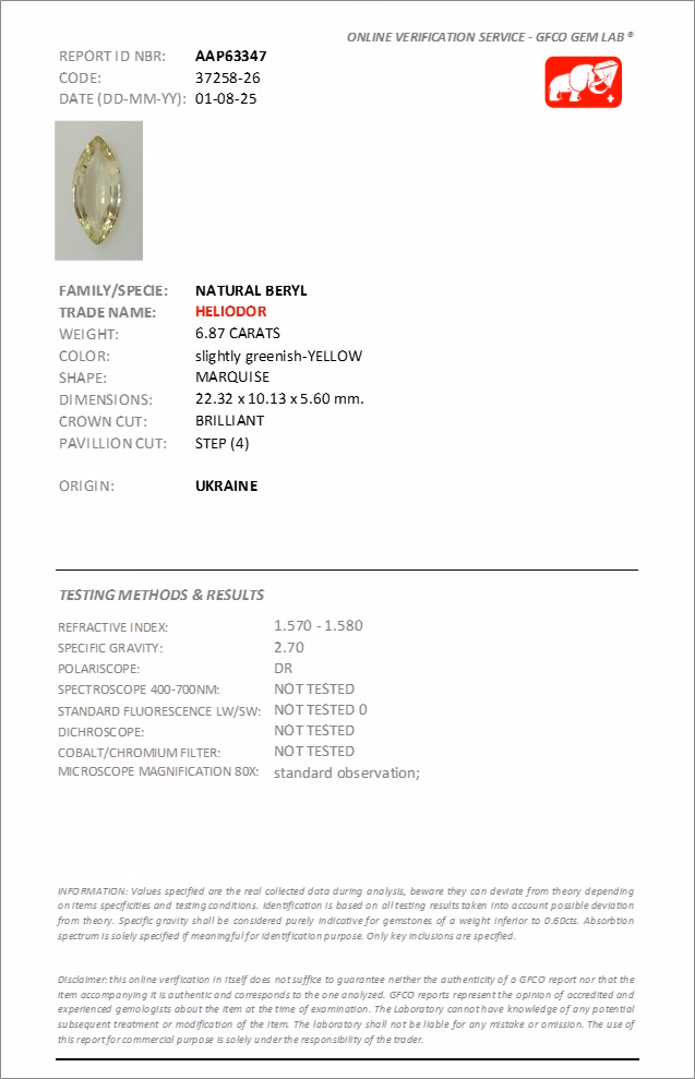 GFCO lab report