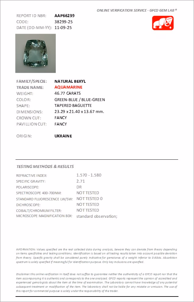 GFCO lab report