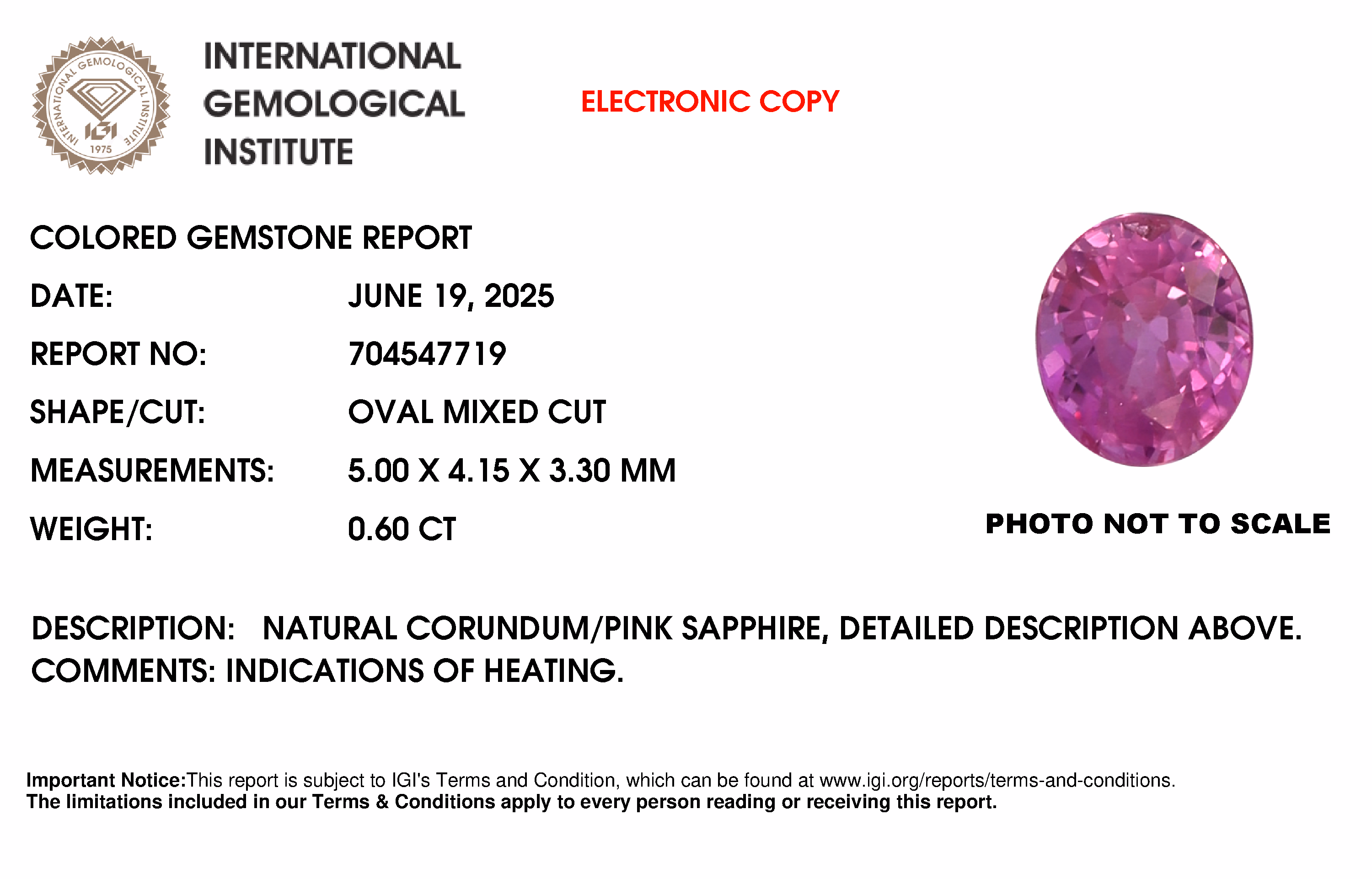 IGI lab report