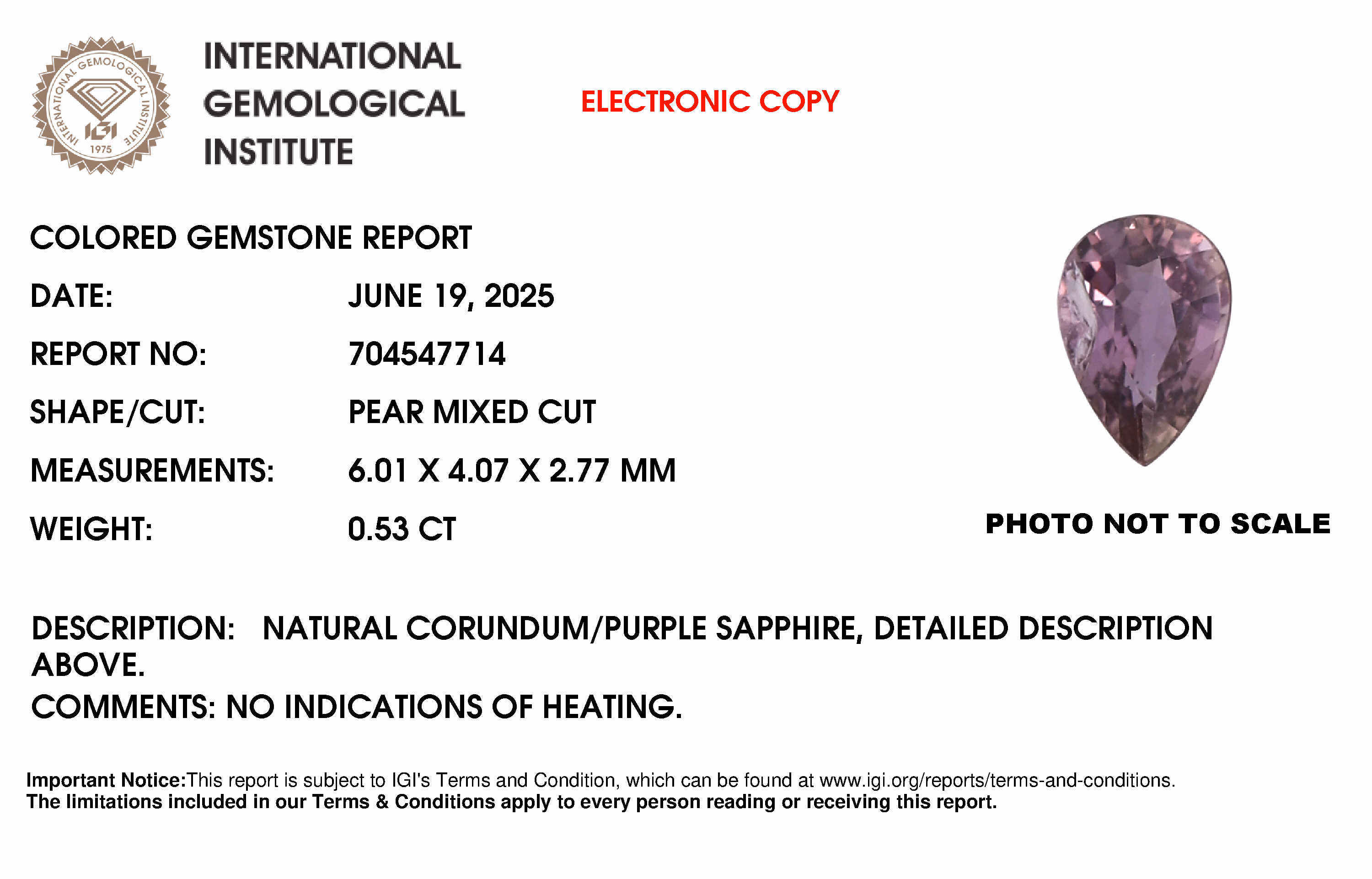 IGI lab report