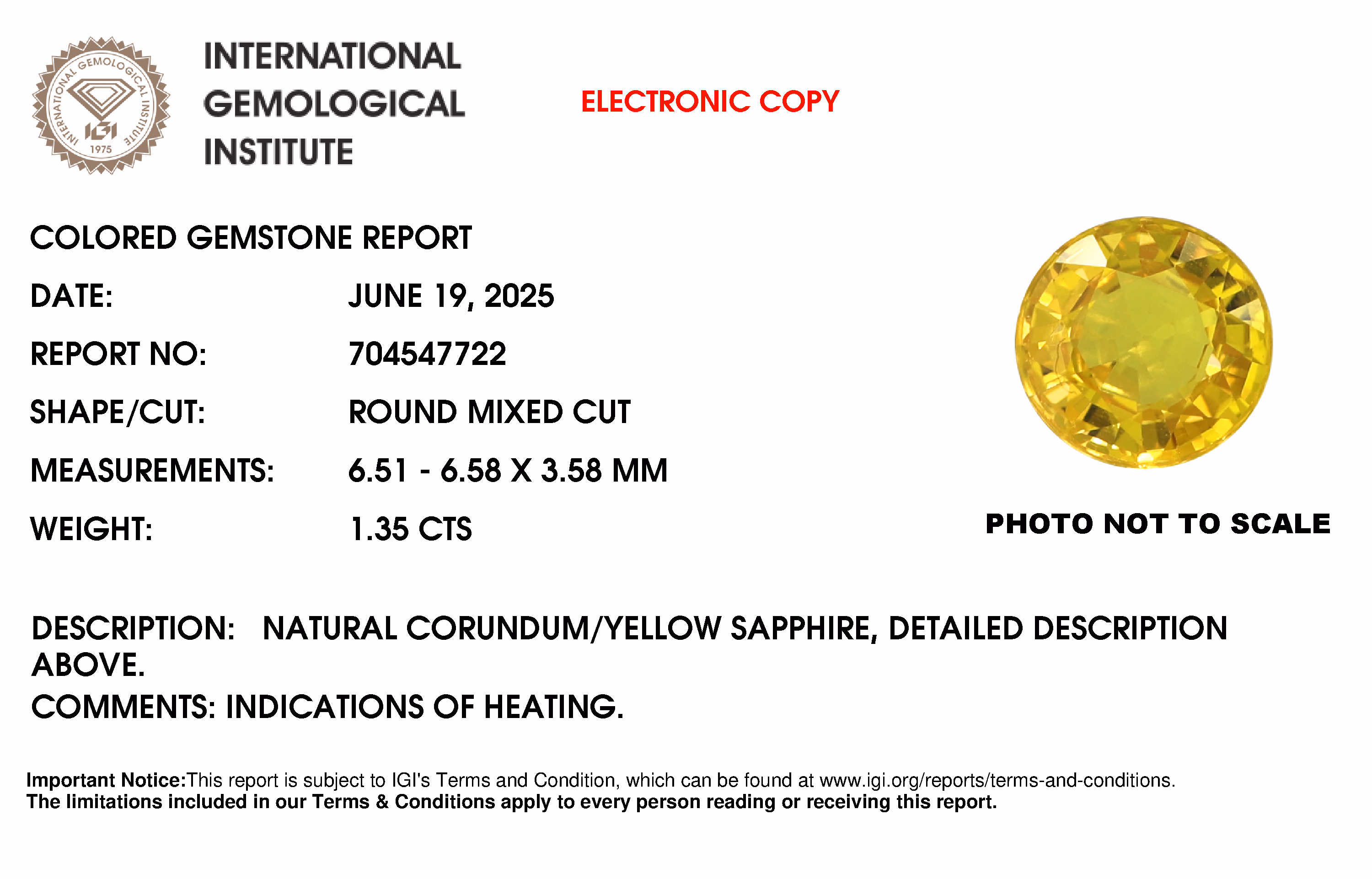 IGI lab report