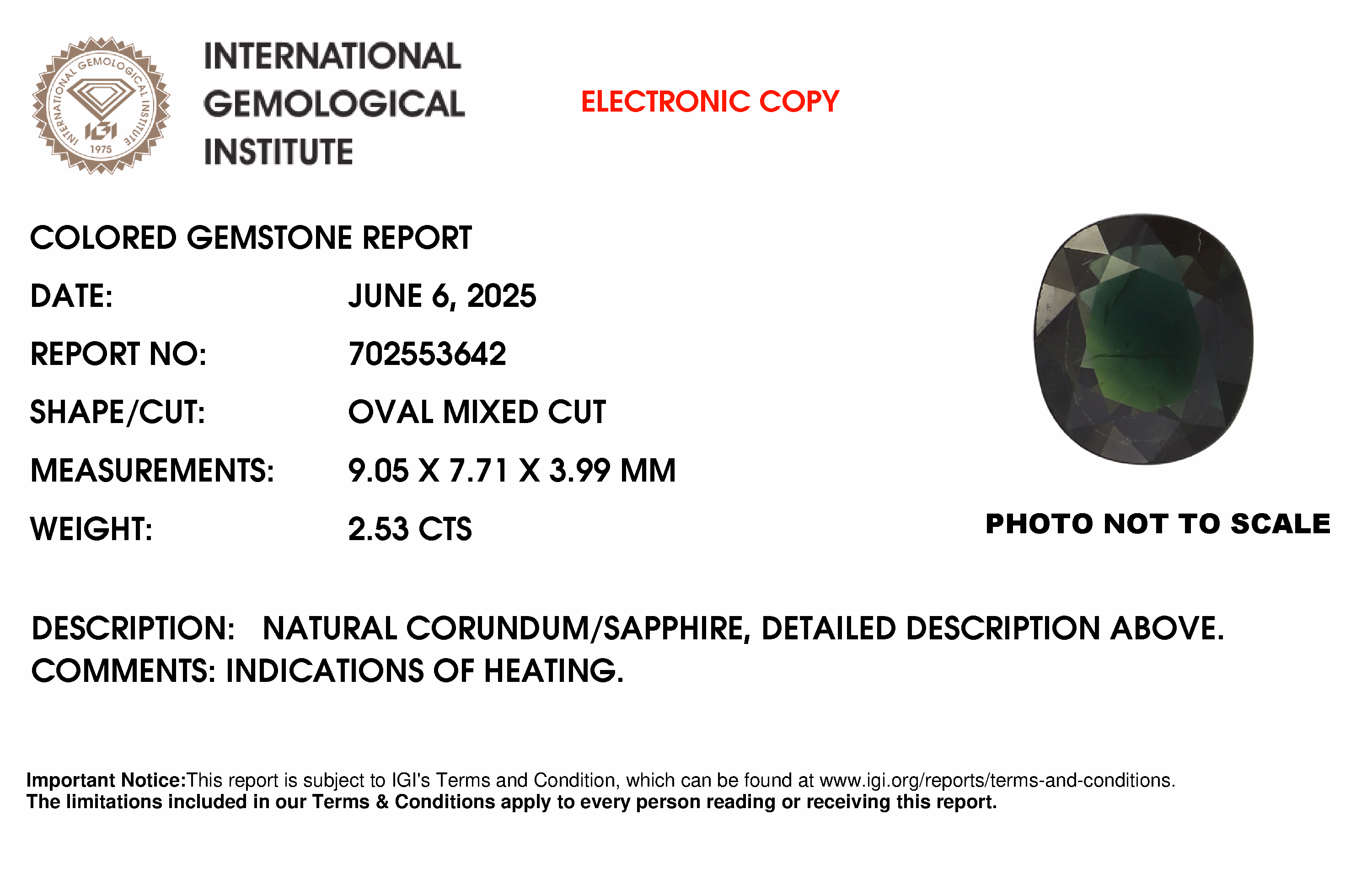 IGI lab report