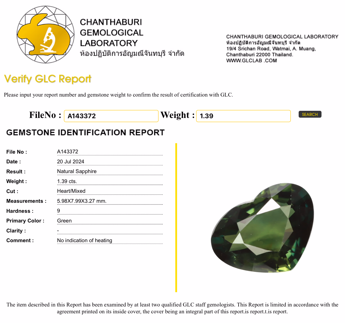 GLC lab report