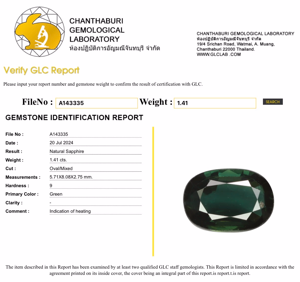 GLC lab report