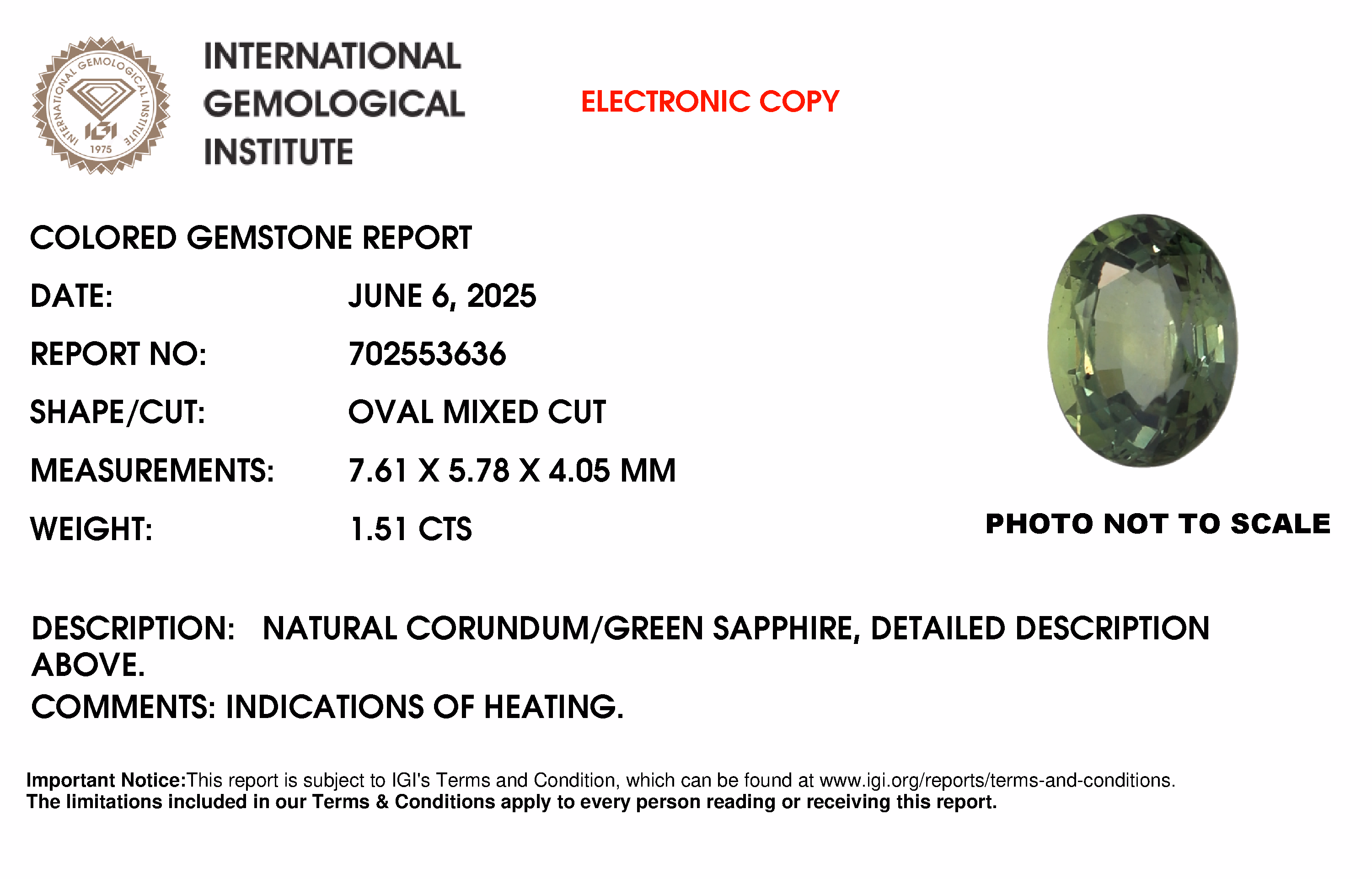IGI lab report