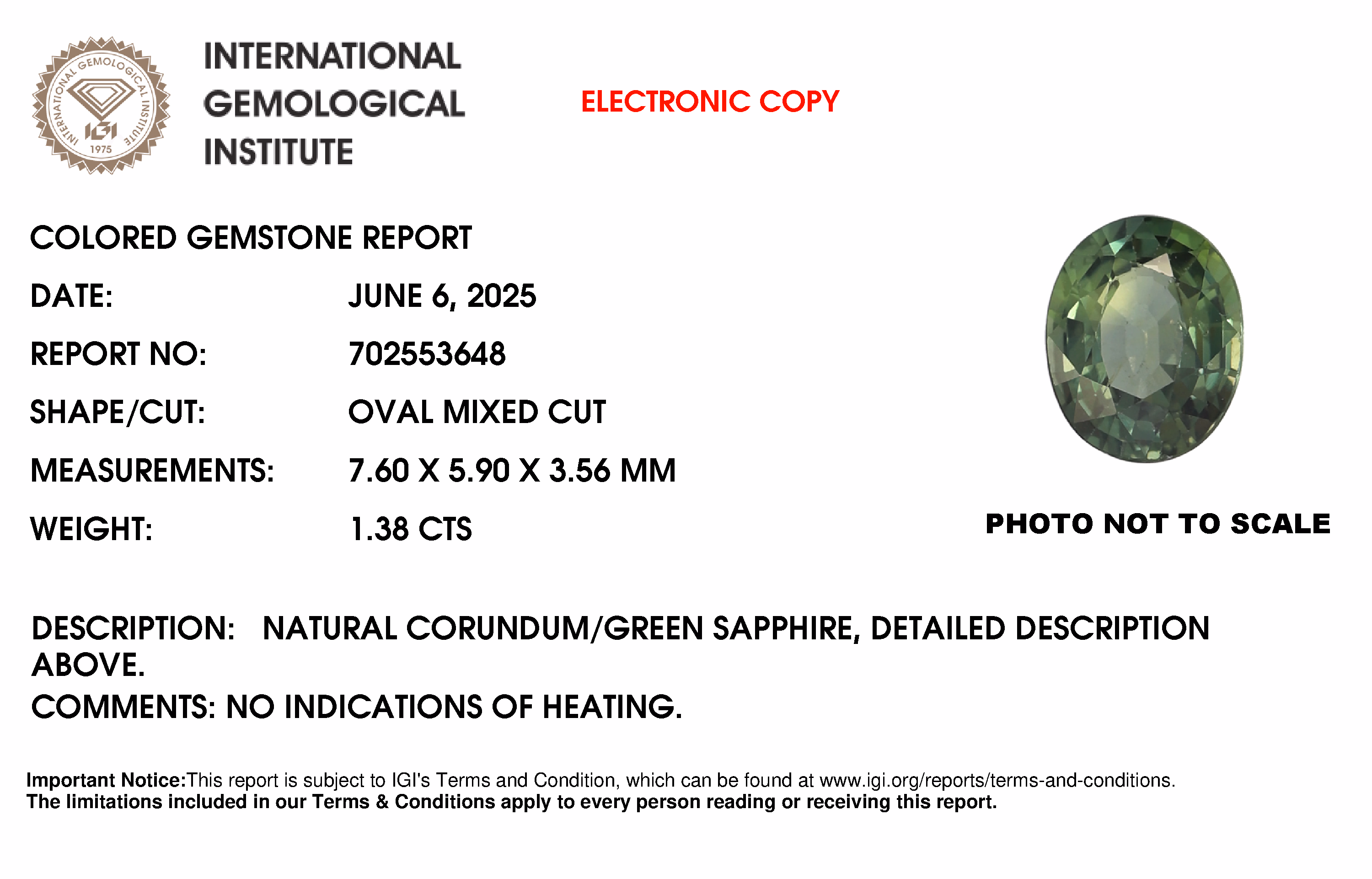 IGI lab report