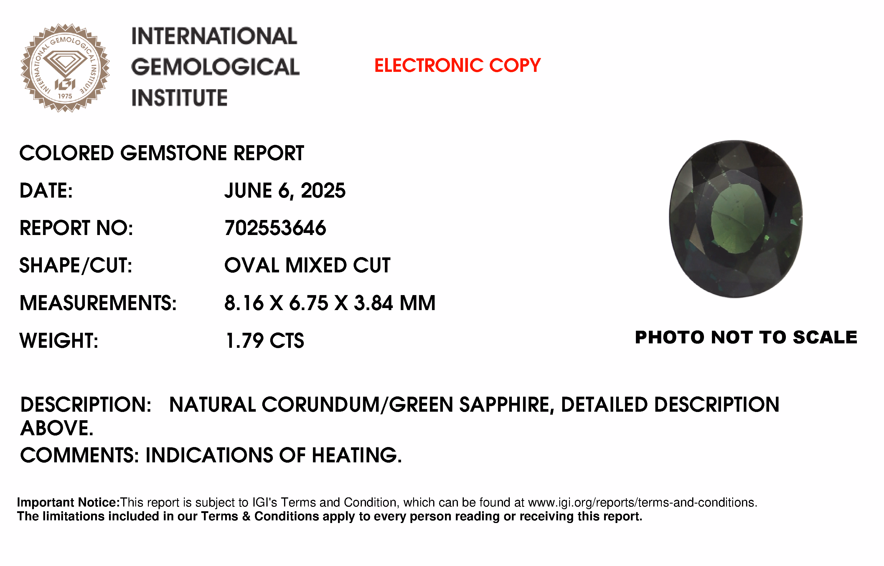 IGI lab report