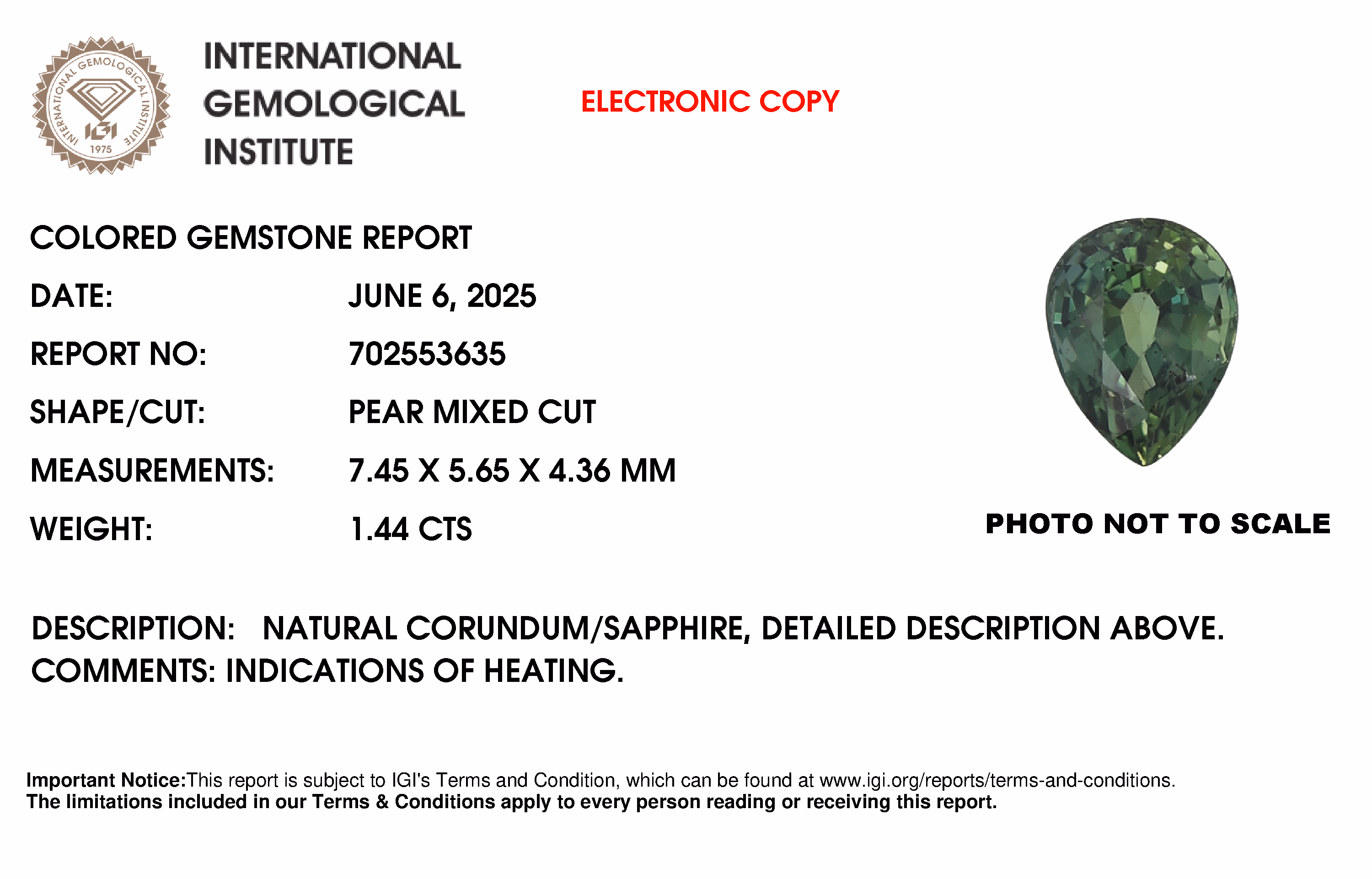 IGI lab report
