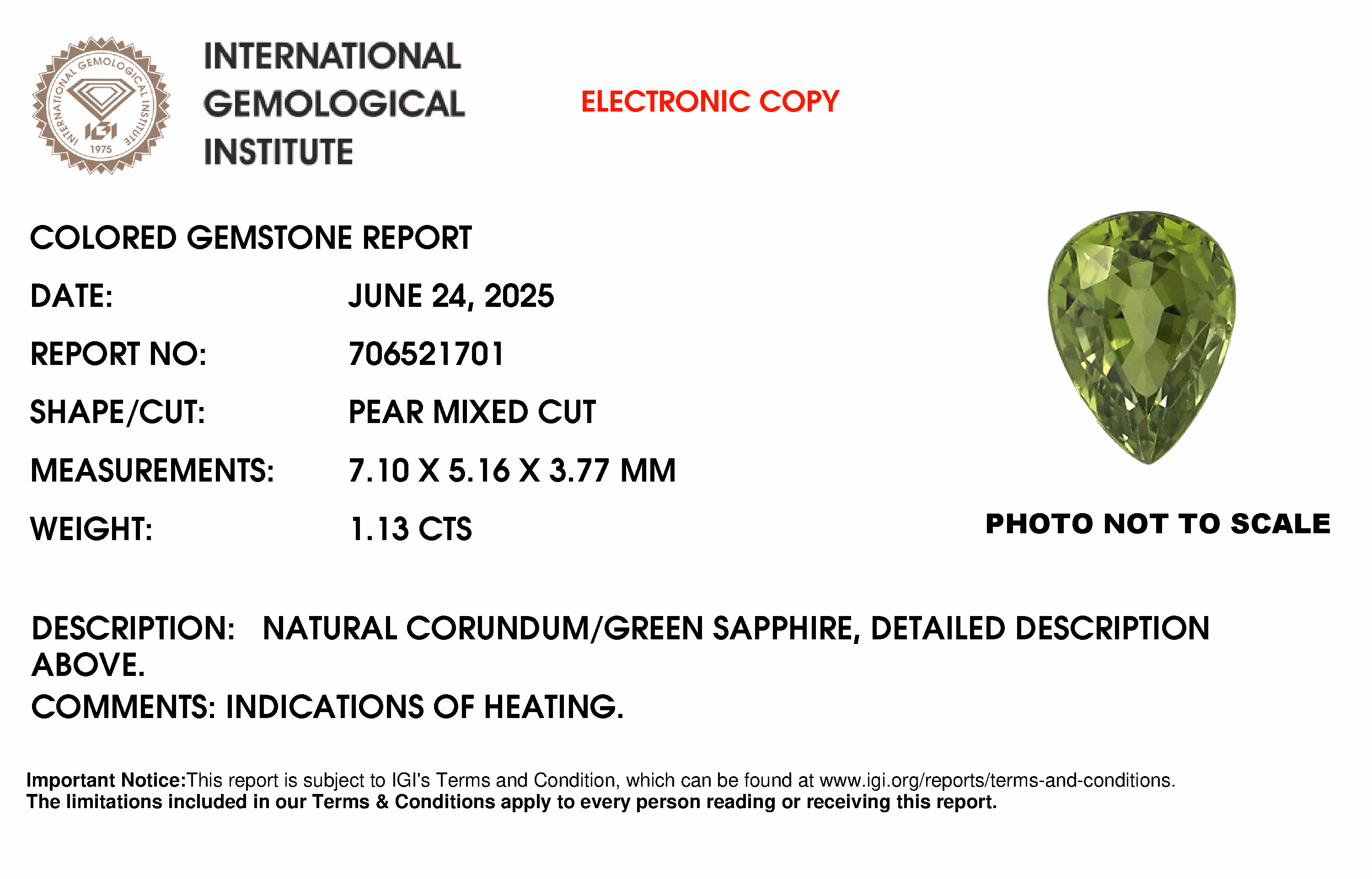 IGI lab report