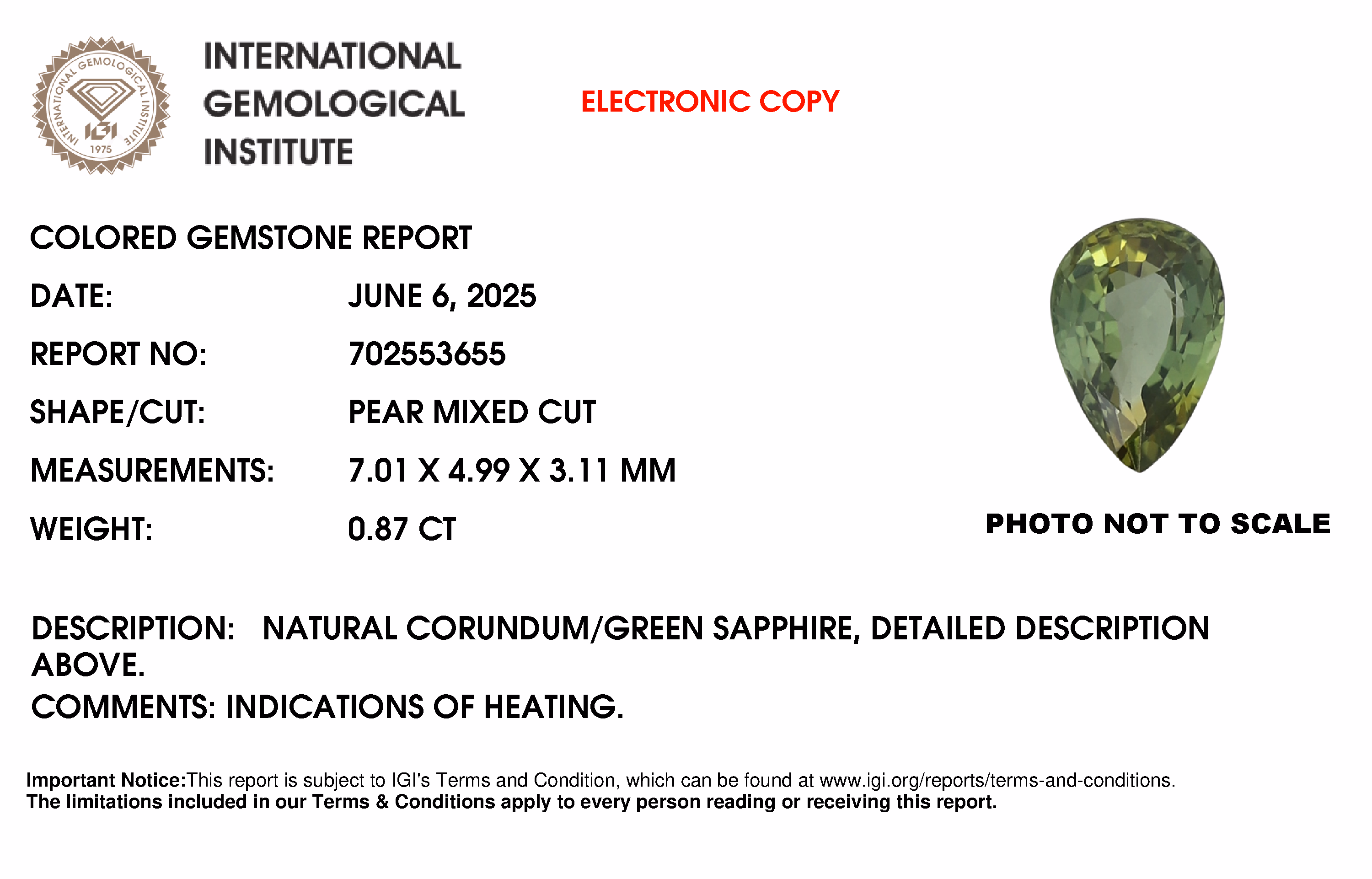 IGI lab report