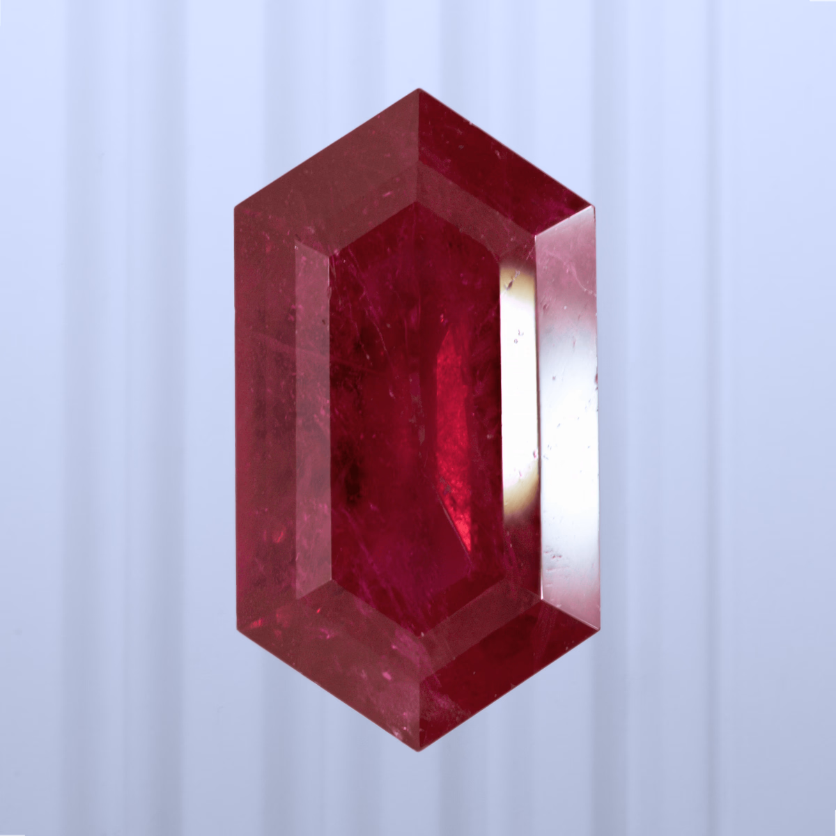 2.59 ct Ruby, Tajikistan, Unheated/Untreated, Hexagon Cut, photo 1 of 4