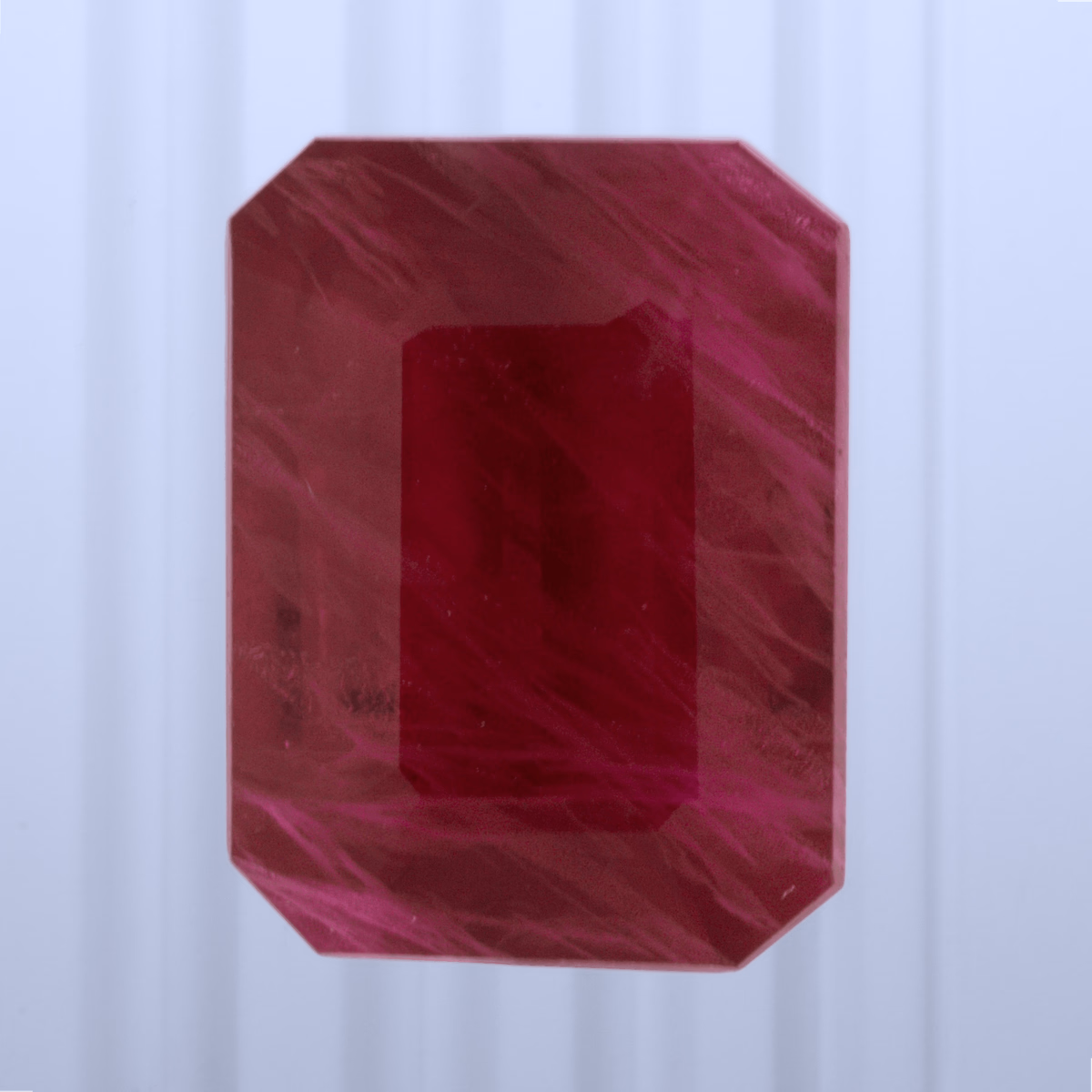 1.41 ct Ruby, Myanmar (Burma), Heated, Emerald Cut, photo 1 of 4