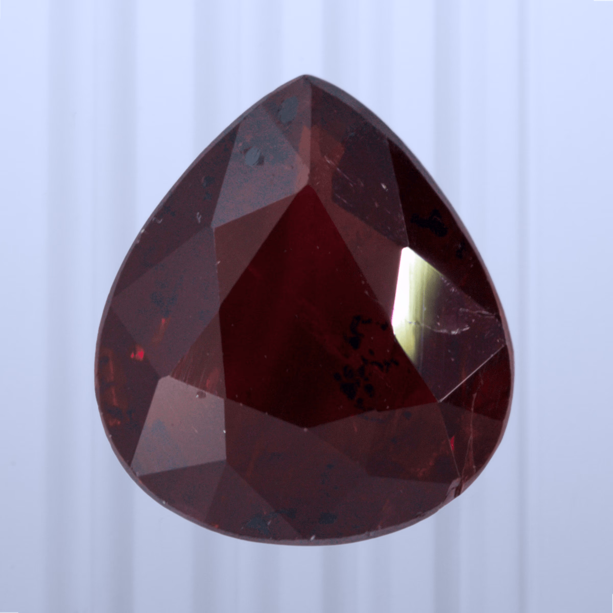 1.24 ct Ruby, Madagascar, Unheated/Untreated, Pear Cut, photo 1 of 3
