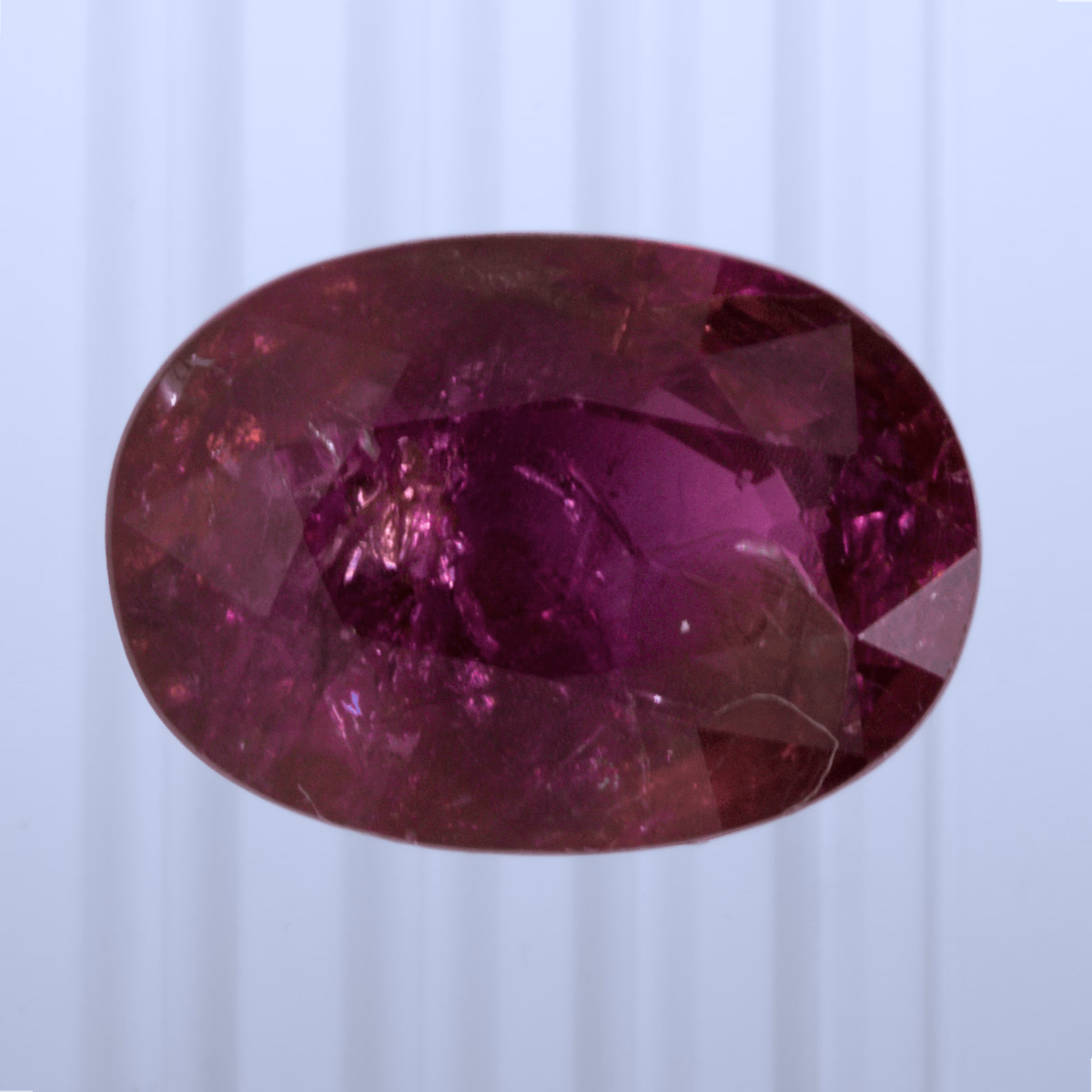1.15 ct Ruby, Tanzania, Unheated/Untreated, Oval Cut, photo 1 of 3