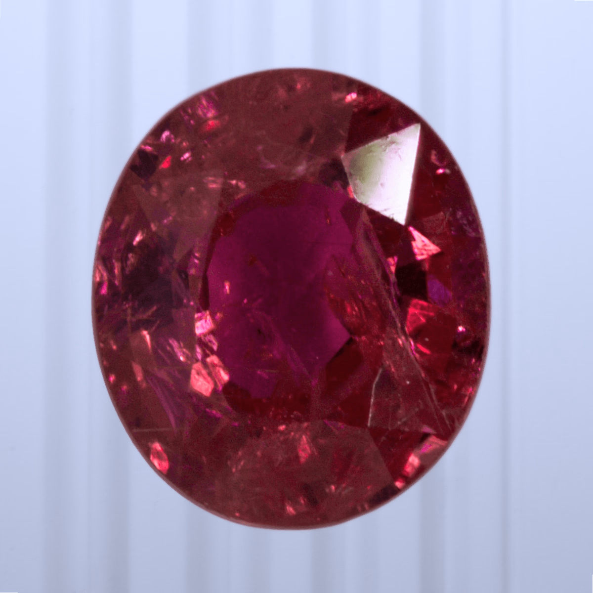 0.62 ct Ruby, Madagascar, Unheated/Untreated, Oval Cut, photo 1 of 3
