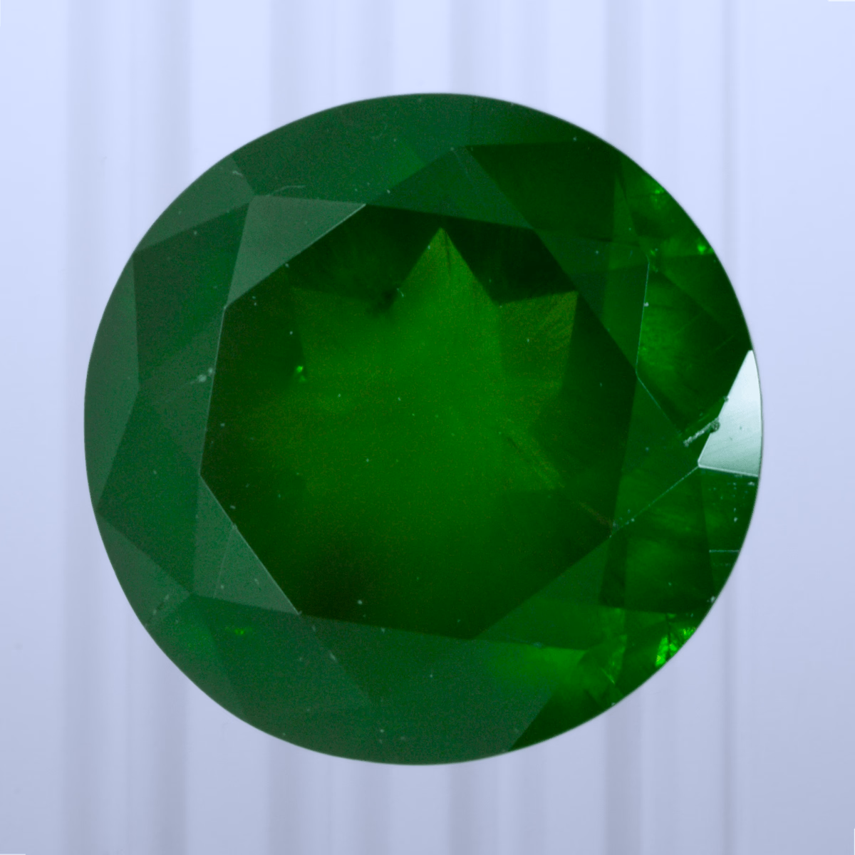 1.12 ct Demantoid, Russia, Unheated/Untreated, Round Cut, photo 1 of 4
