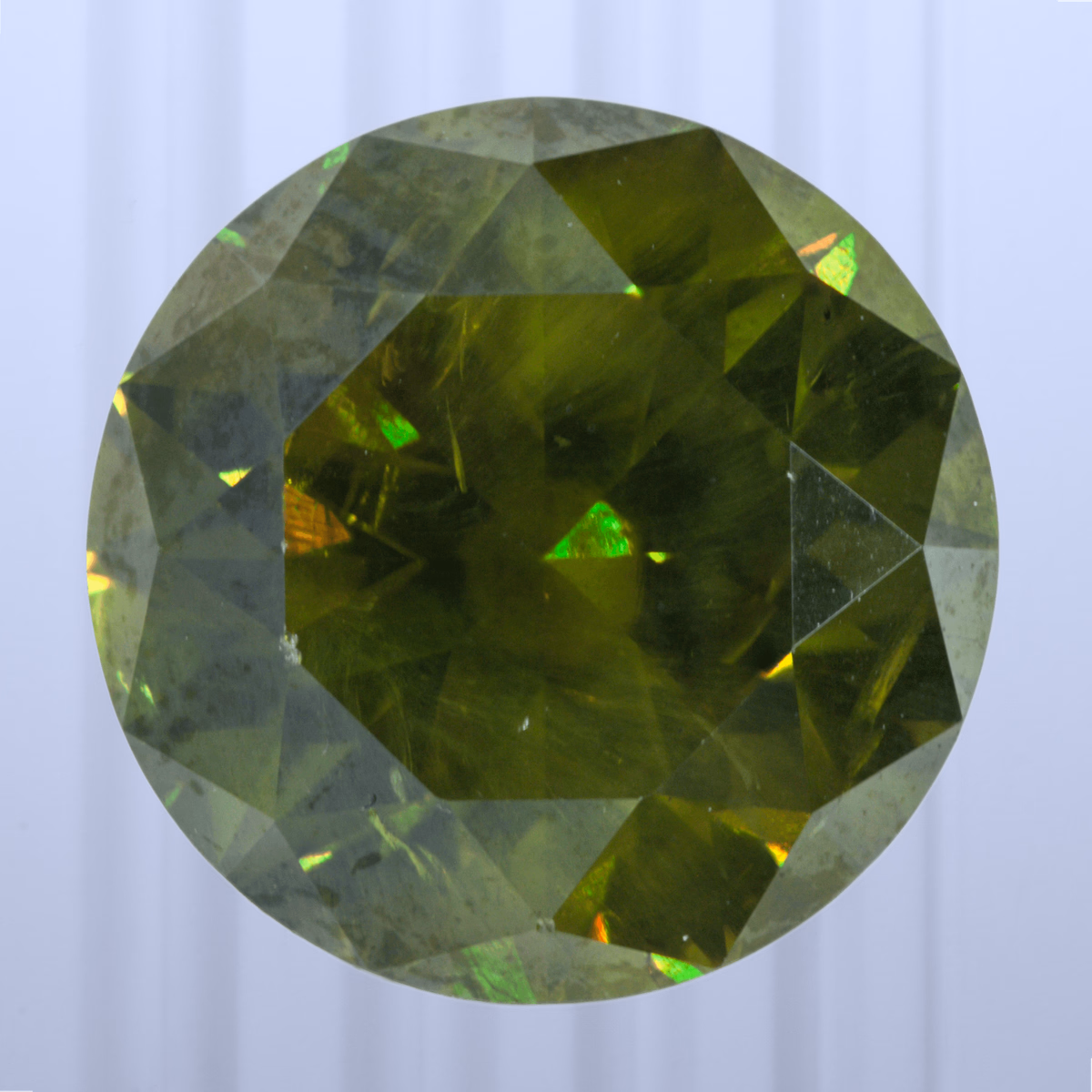 5.04 ct Demantoid, Russia, Unheated/Untreated, Round Cut, photo 1 of 6