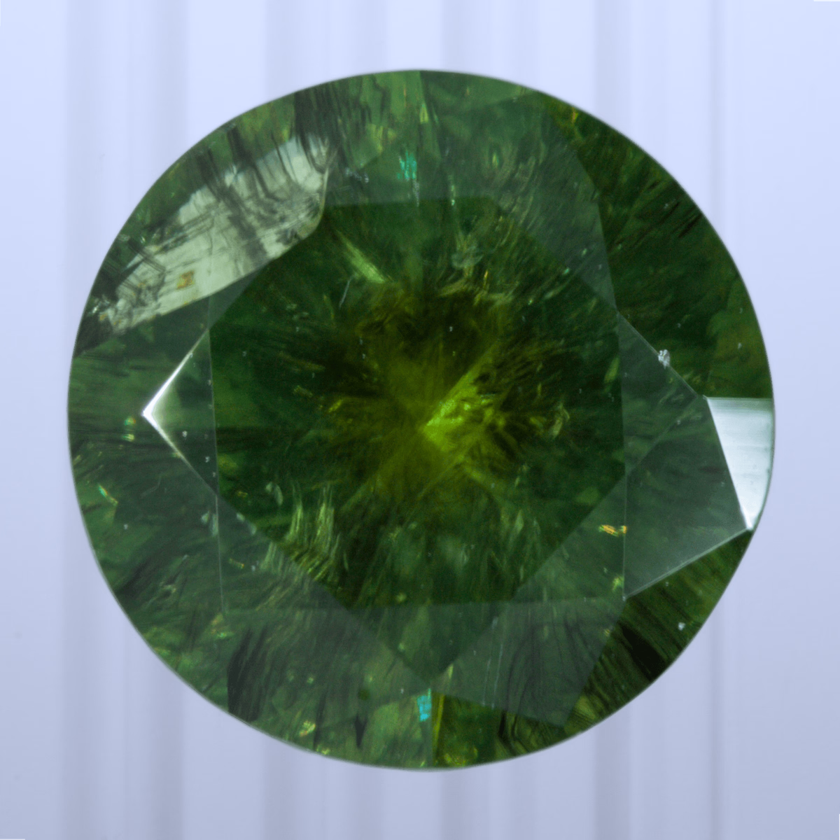 1.87 ct Demantoid, Russia, Unheated/Untreated, Round Cut, photo 1 of 4