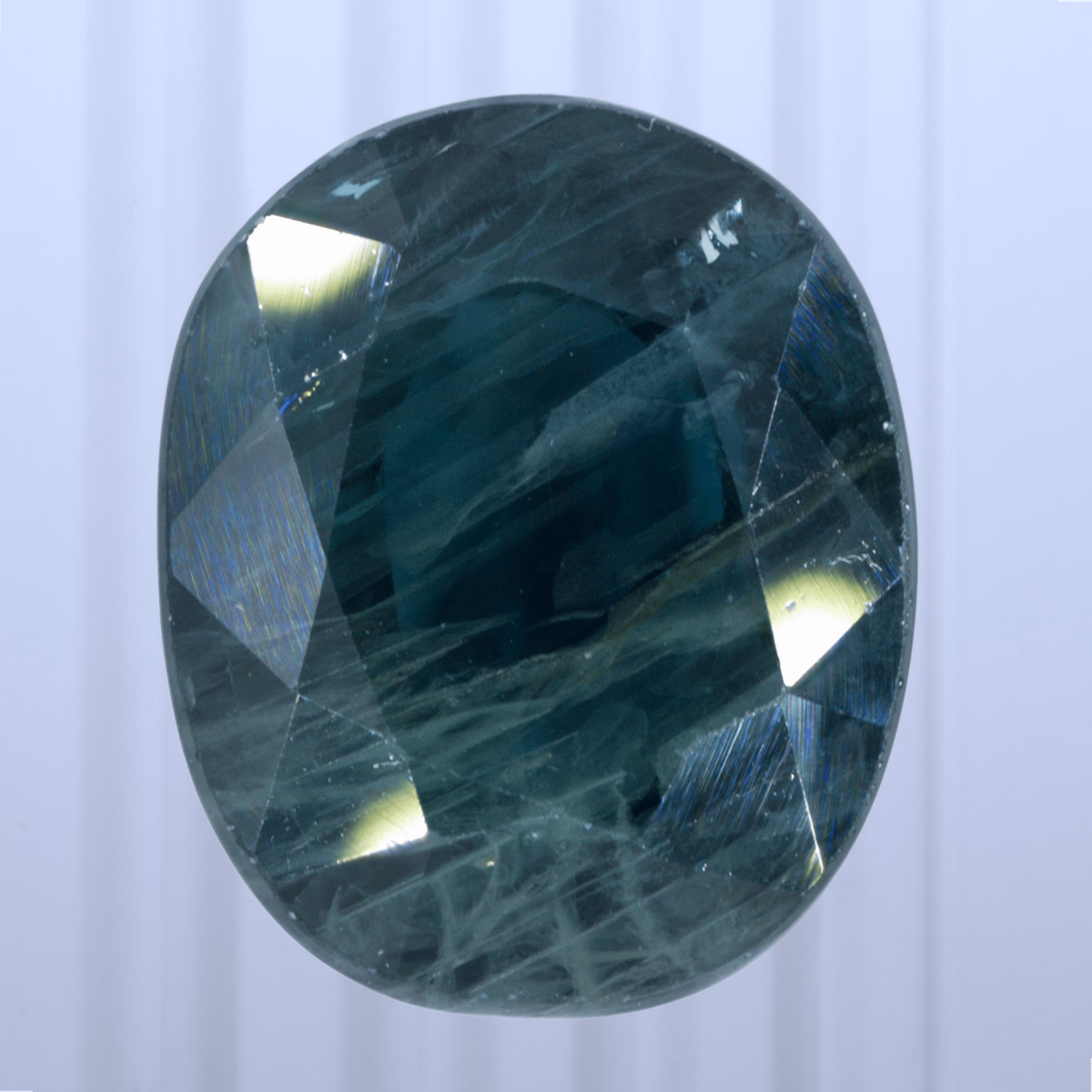 9.57 ct Sapphire, Madagascar, Heated, Oval Cut, photo 1 of 4