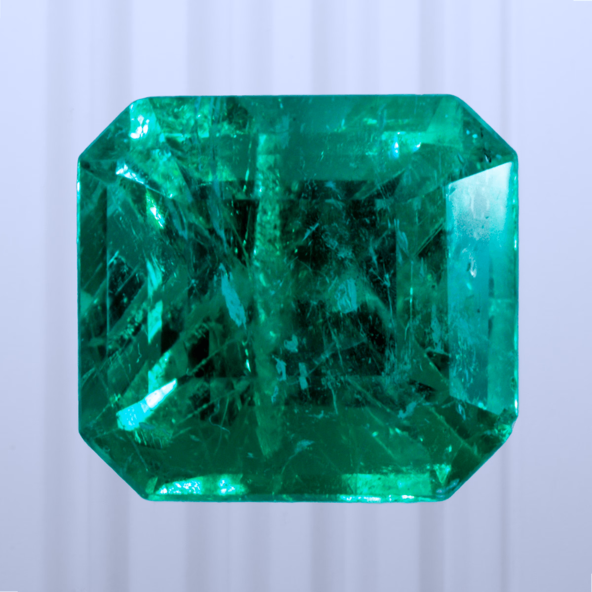 0.96 ct Emerald, Colombia, Oiled F1, Emerald Cut, photo 1 of 4