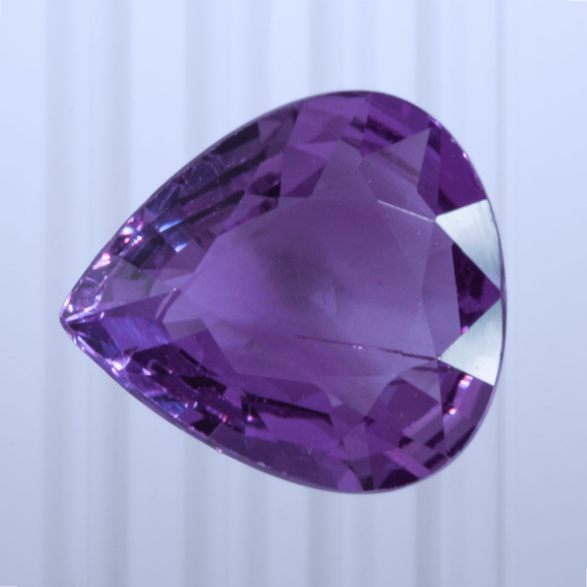 1.35 ct Sapphire, Sri Lanka (Ceylon), Unheated/Untreated, Pear Cut, photo 1 of 4