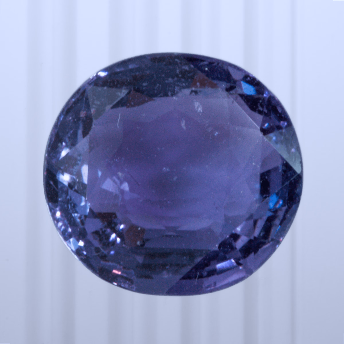 2.10 ct Sapphire, Madagascar, Unheated/Untreated, Round Cut, photo 1 of 4