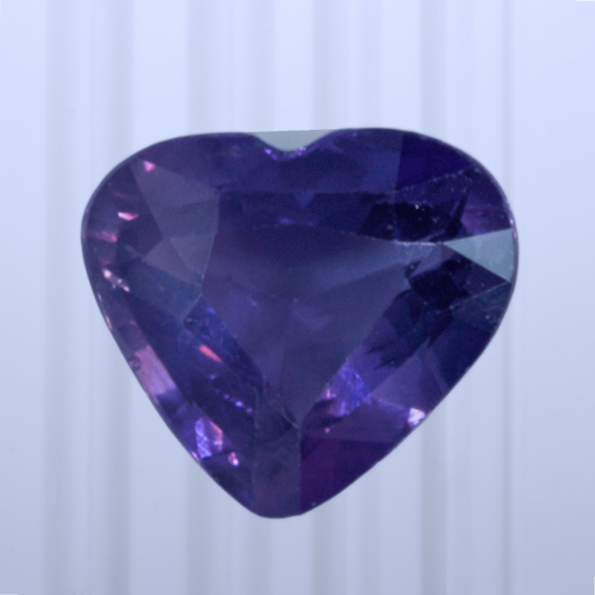 1.01 ct Sapphire, Sri Lanka (Ceylon), Unheated/Untreated, Heart Cut, photo 1 of 4