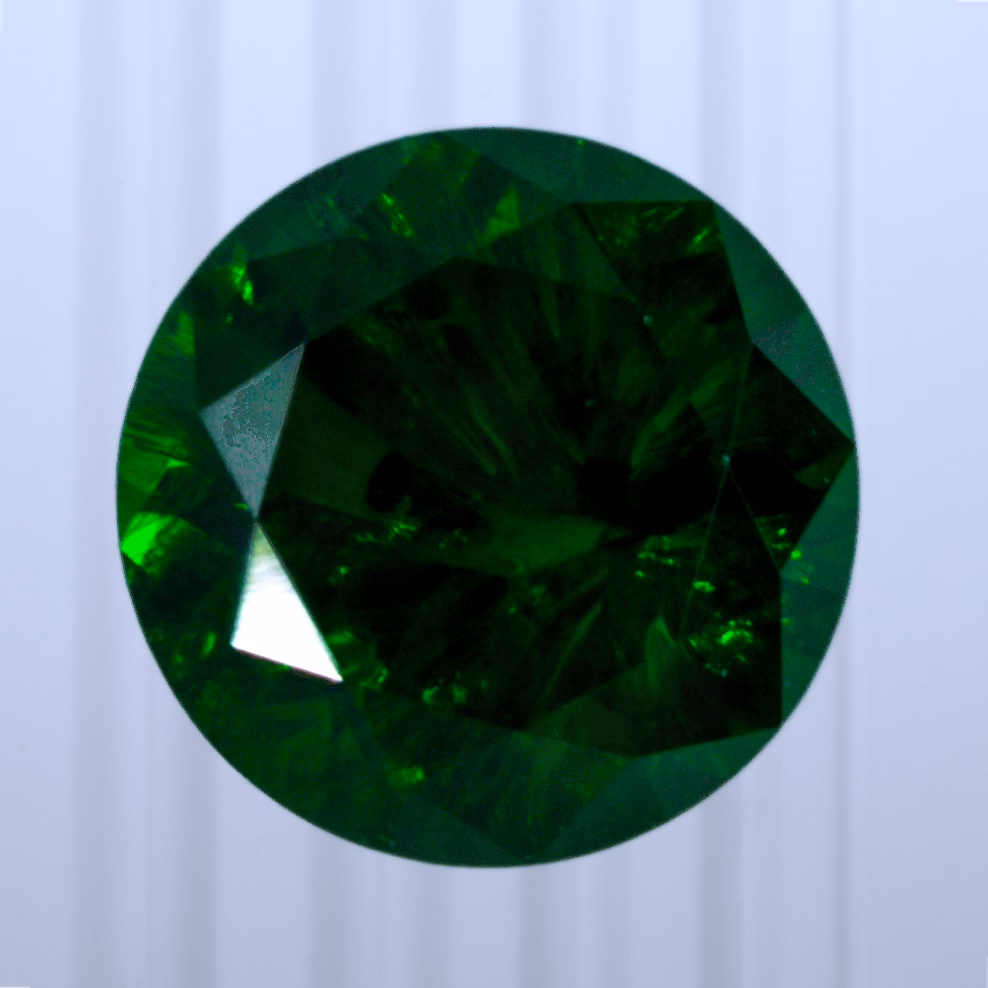 0.24 ct Demantoid, Russia, Unheated/Untreated, Round Cut, photo 1 of 3
