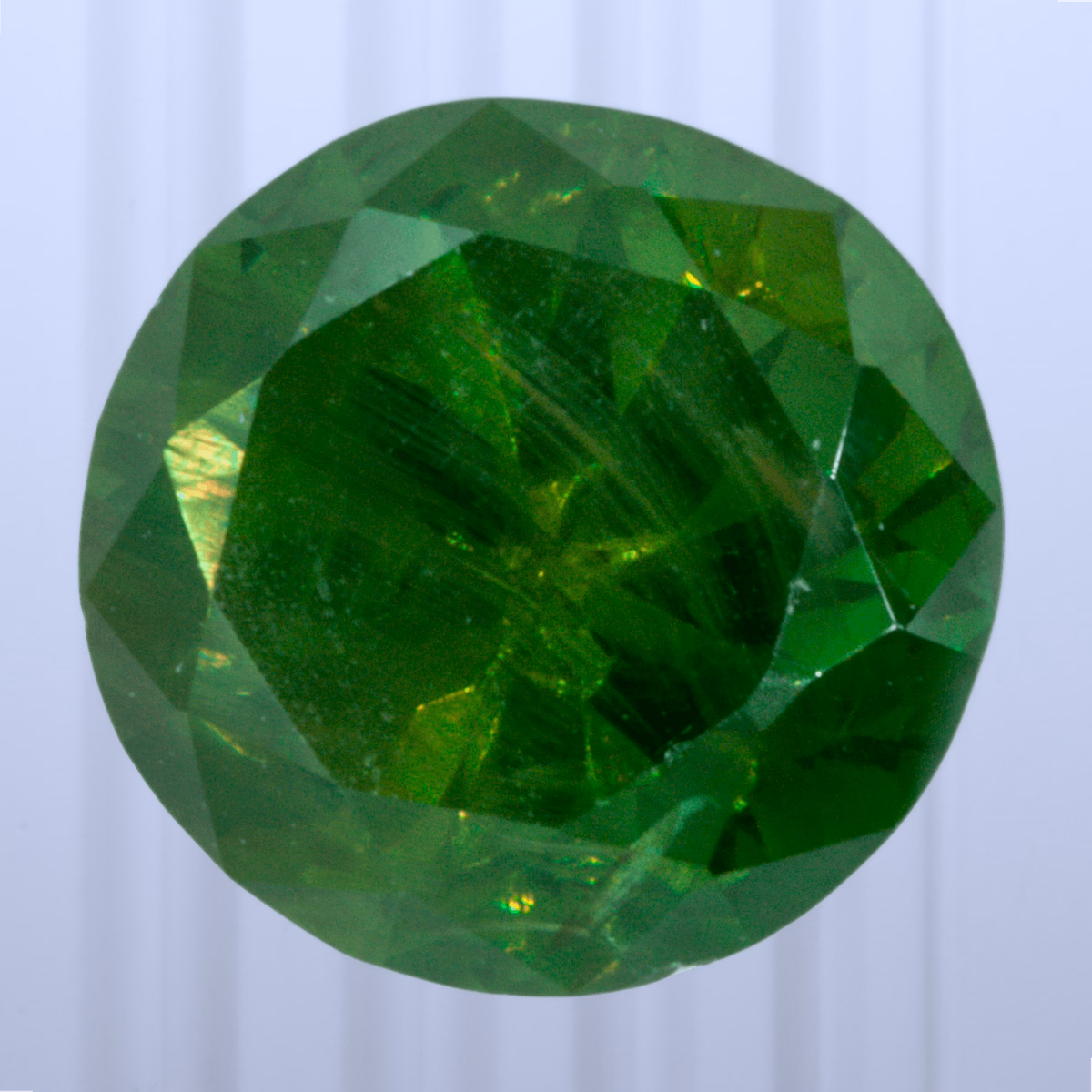 1.76 ct Demantoid, Russia, Unheated/Untreated, Round Cut, photo 1 of 5