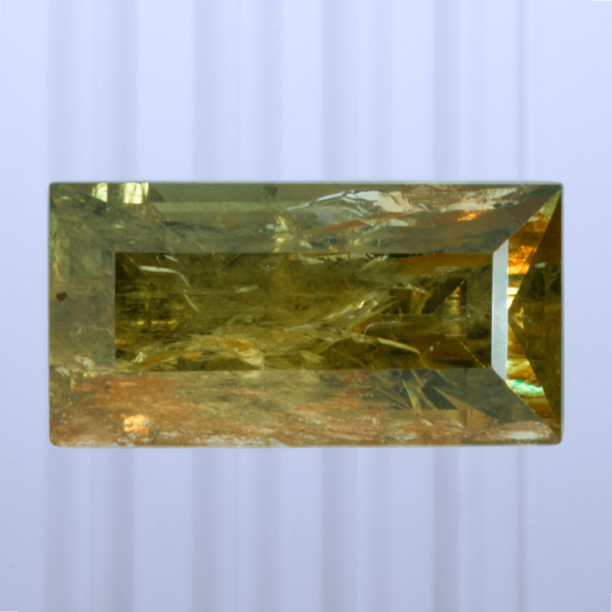 3.14 ct Russian Sapphire, Unheated/Untreated, Emerald Cut, photo 1 of 4