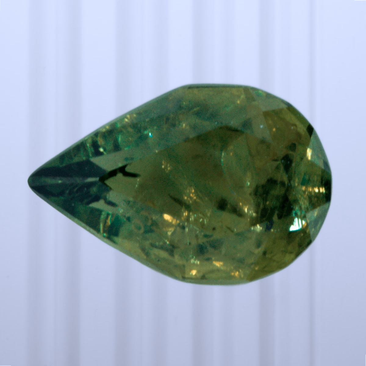 1.09 ct Russian Sapphire, Unheated/Untreated, Pear Cut, photo 1 of 5