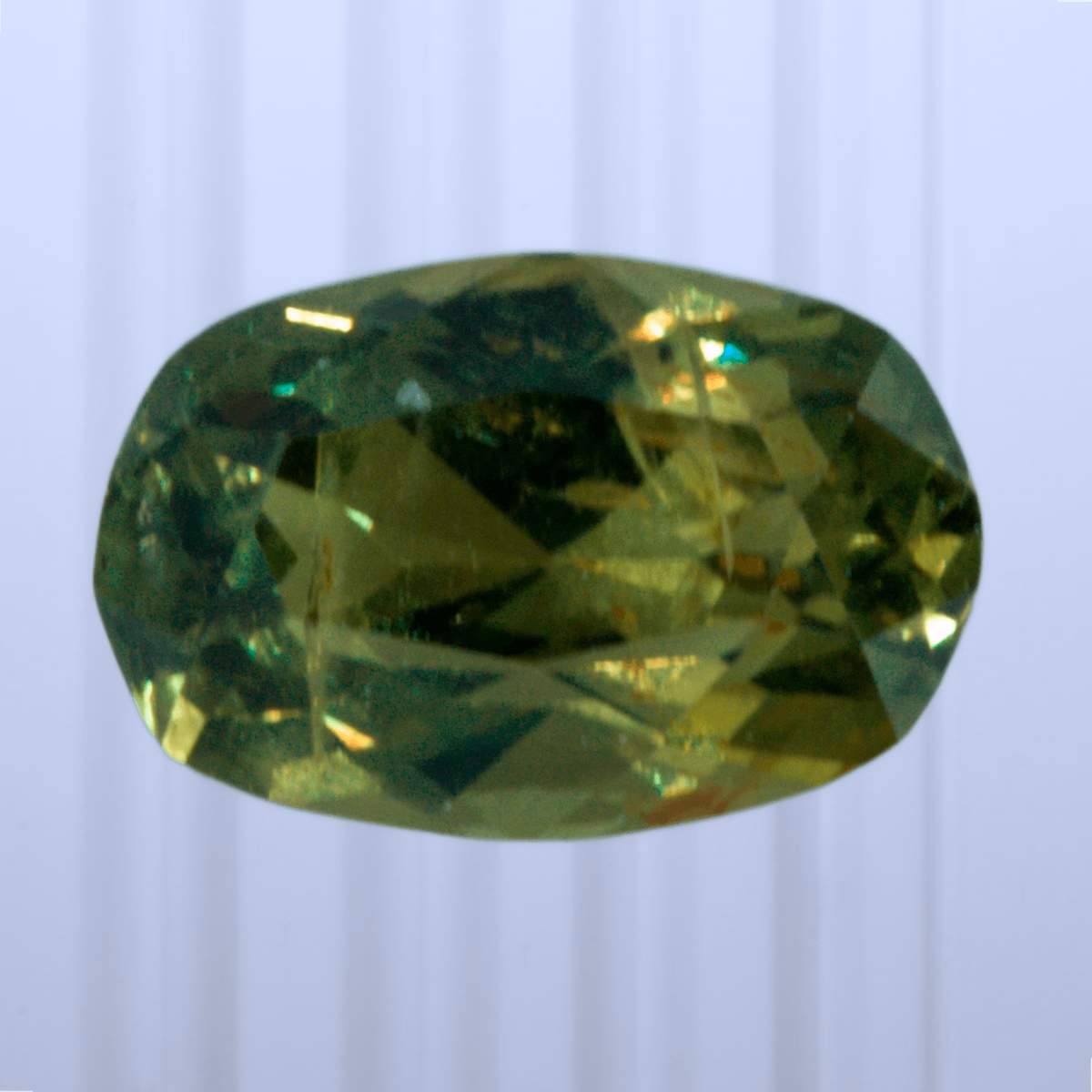 0.60 ct Russian Sapphire, Unheated/Untreated, Oval Cut, photo 1 of 5