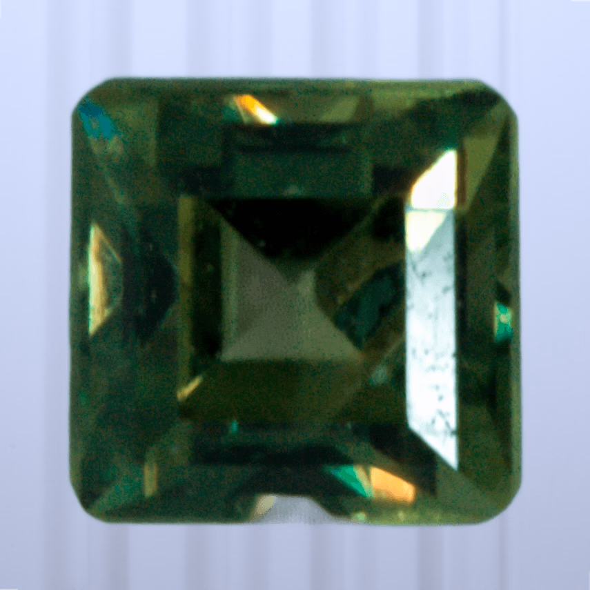 0.29 ct Russian Sapphire, Unheated/Untreated, Square Cut, photo 1 of 4