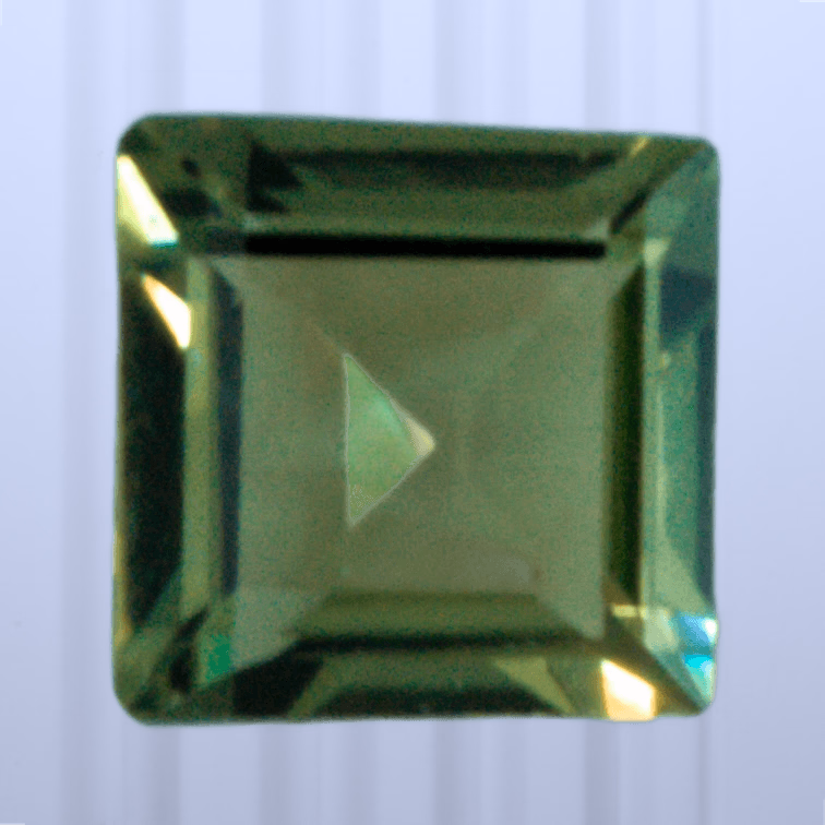 0.13 ct Russian Sapphire, Unheated/Untreated, Square Cut, photo 1 of 4