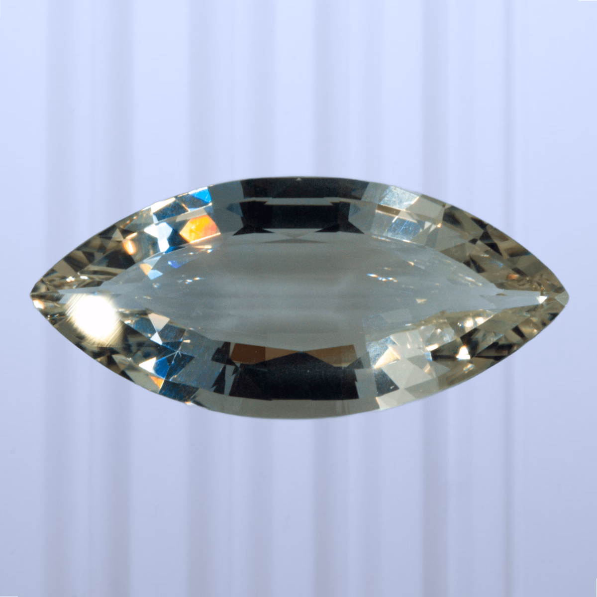 6.87 ct Heliodor, Ukraine, Unheated/Untreated, Marquise Cut, photo 1 of 5