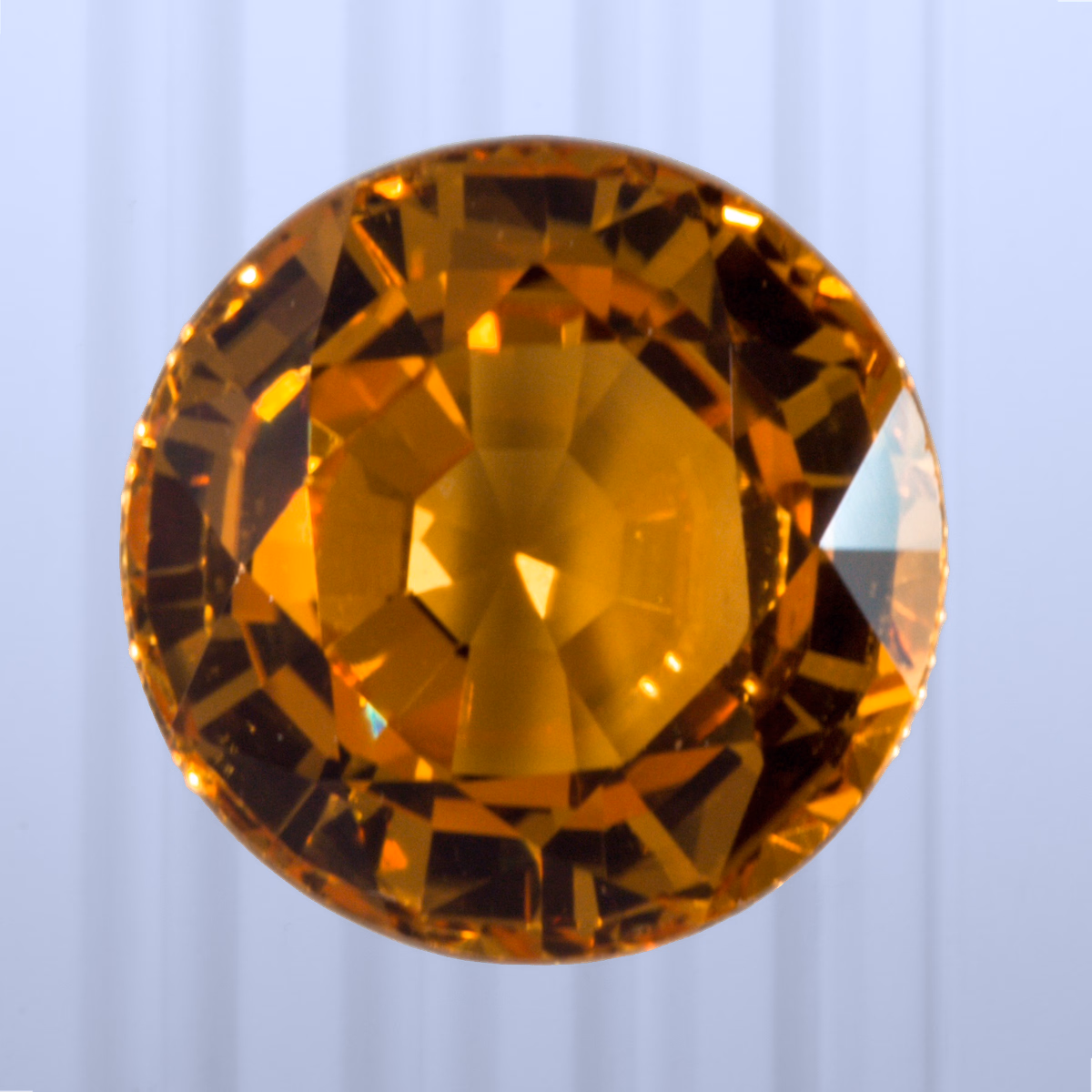 1.38 ct Sapphire, Sri Lanka (Ceylon), Heated, Round Cut, photo 1 of 4