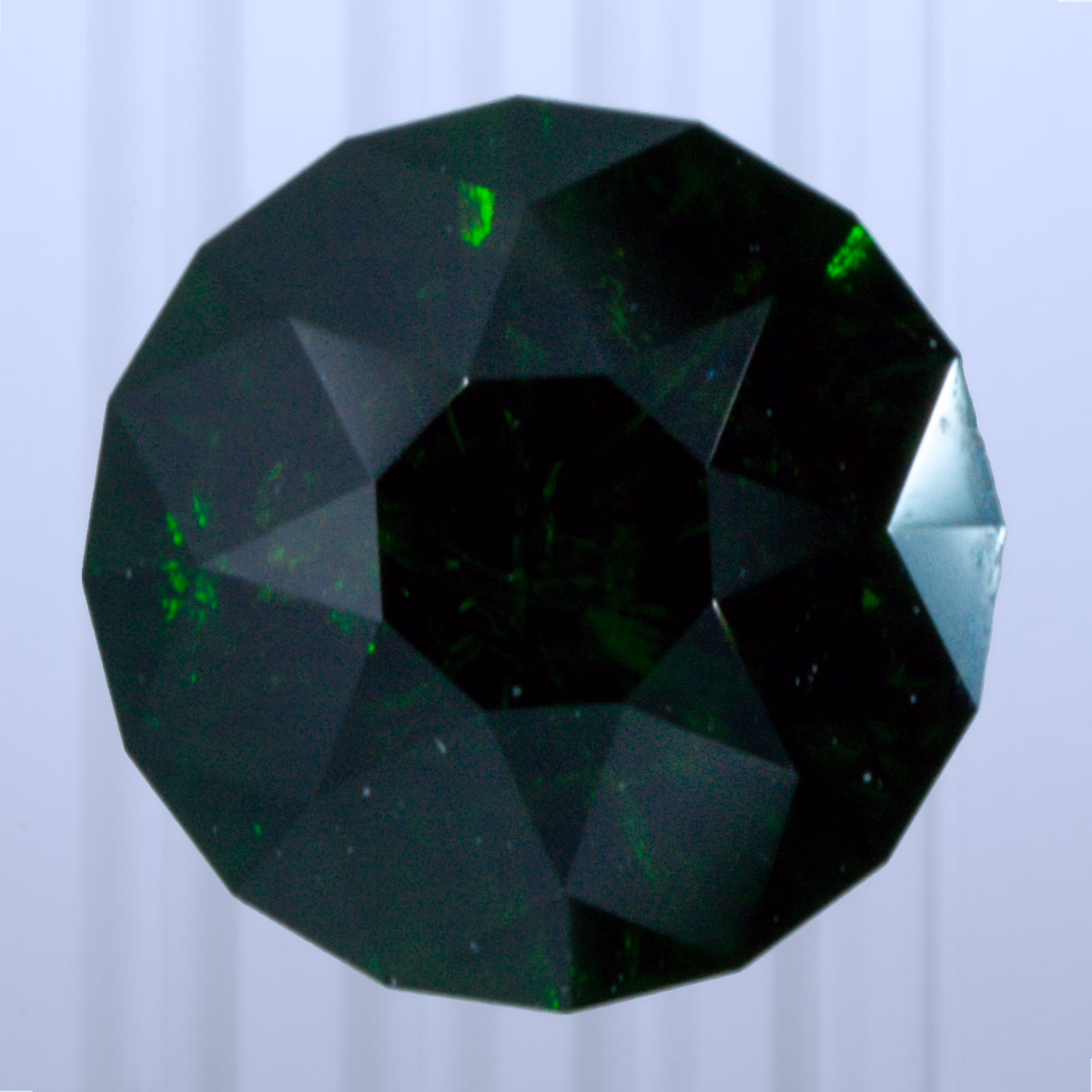 1.32 ct Demantoid, Russia, Unheated/Untreated, Round Cut, photo 1 of 4