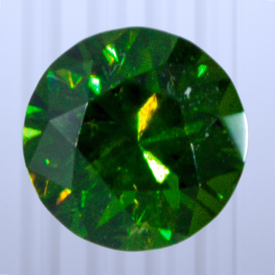 0.29 ct Demantoid, Russia, Unheated/Untreated, Round Cut, photo 1 of 4