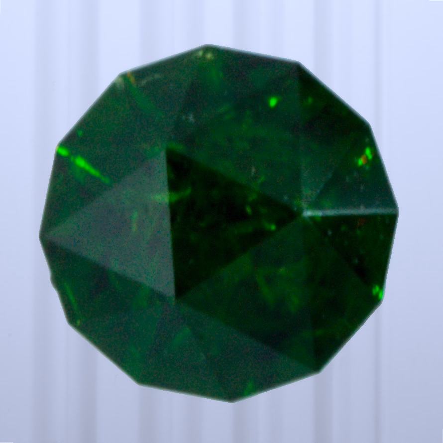 0.28 ct Demantoid, Russia, Unheated/Untreated, Round Cut, photo 1 of 4