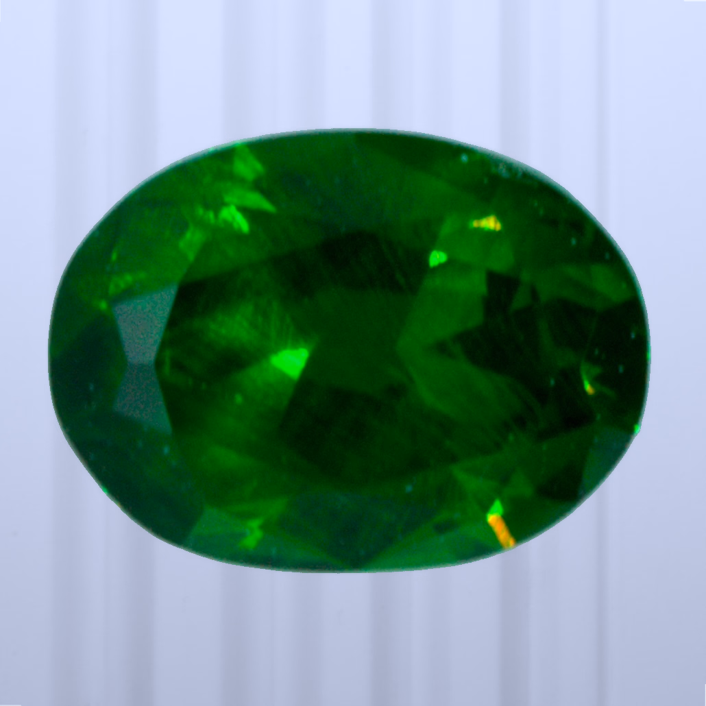 0.28 ct Demantoid, Russia, Unheated/Untreated, Oval Cut, photo 1 of 4